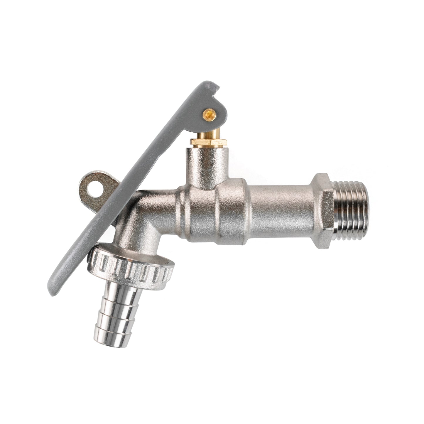 AP Supplies Water Butt Brass Kit 3/4" with Lever Tap Hose Barb and Lever Lock and Drill Bit