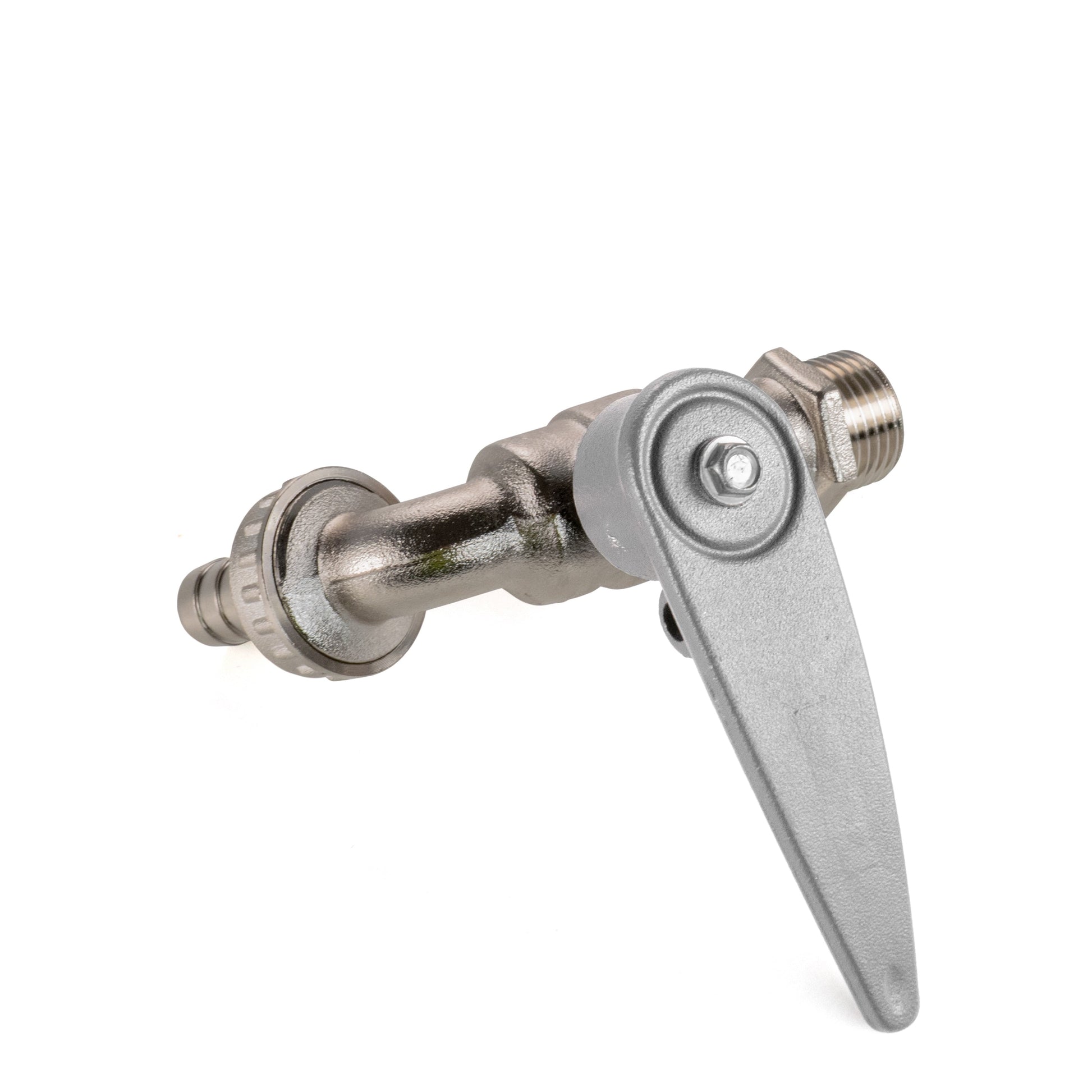 AP Supplies Water Butt Kit 1/2" with Lever Tap Hose Barb and Side Lock