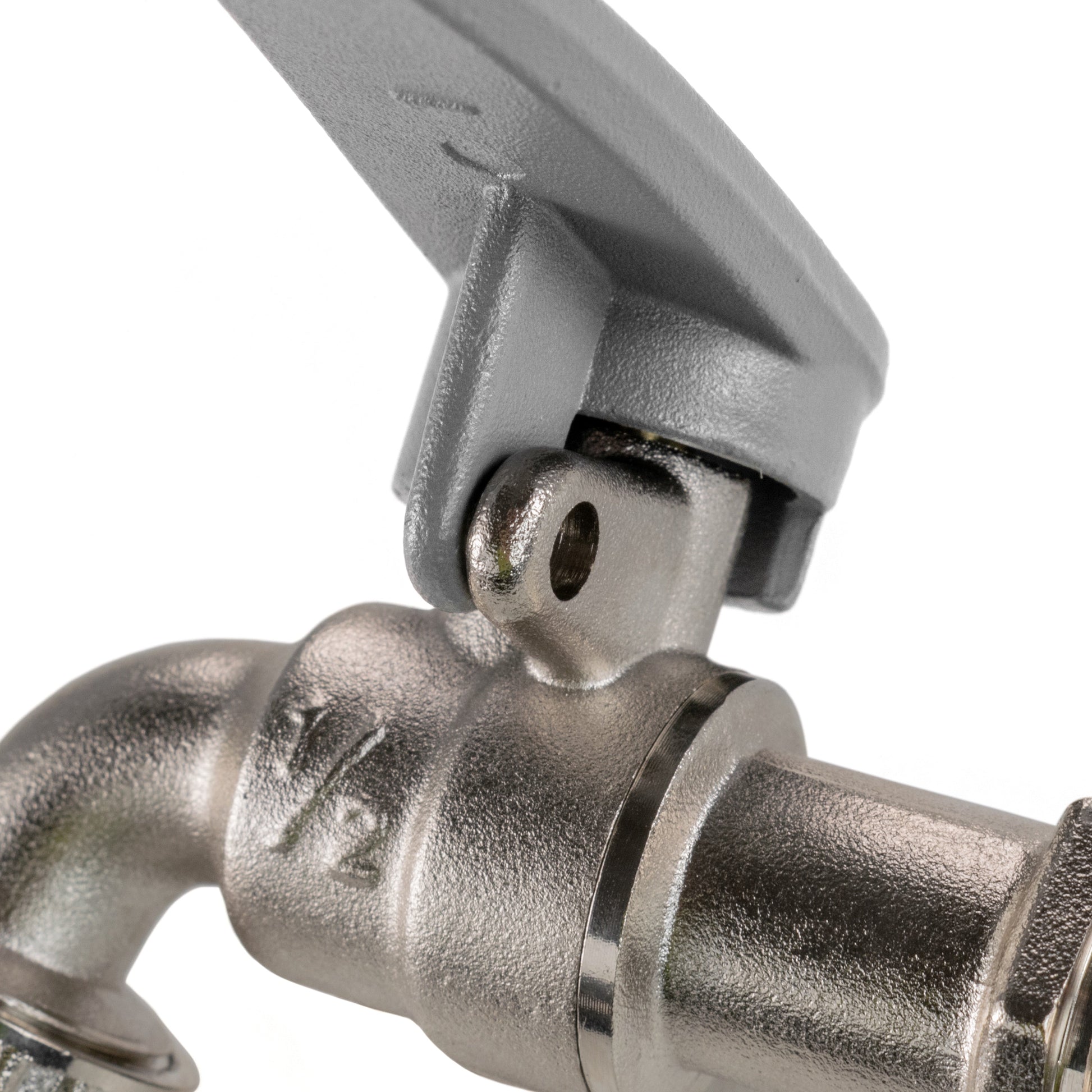 AP Supplies IBC 2" S60X6 - 1/2" BSP Extender Adaptor with Lever Tap with Hose Barb and Side Lock