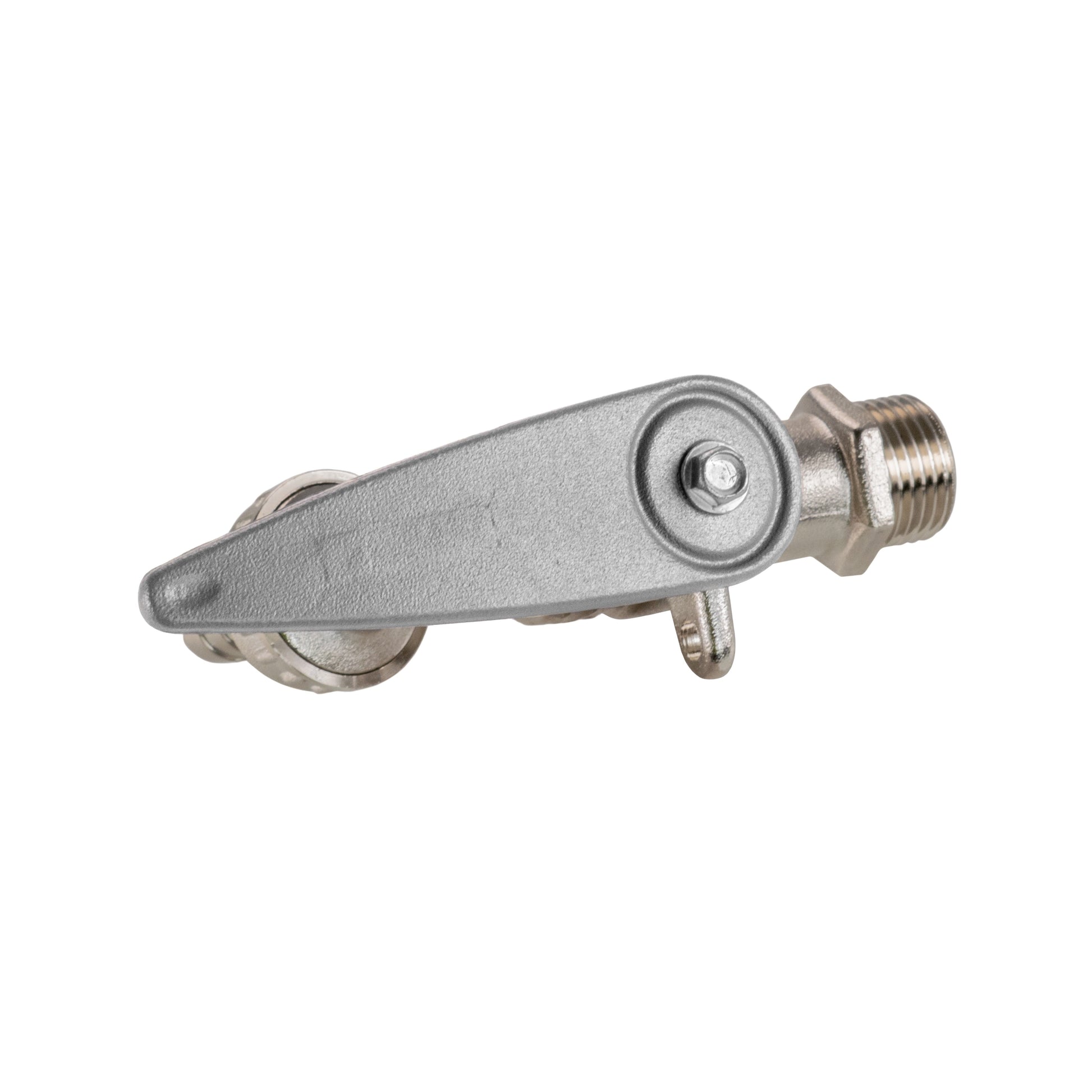 AP Supplies IBC 2" S60X6 - 1/2" BSP Cap with Lever Tap Hose Barb and Side Lock