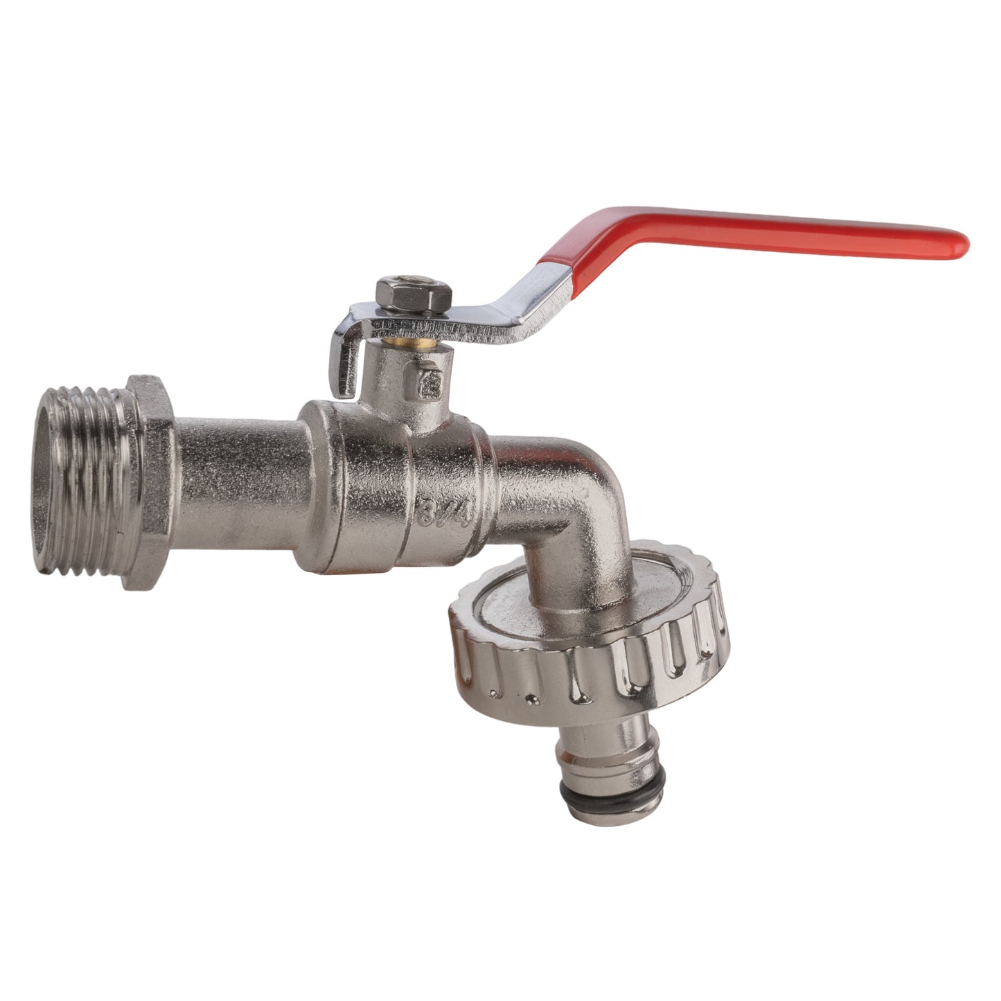 IBC 2 S60X6 Cap with Quick Connect Lever Tap 3/4 BSP for Drip Irrigation Fitting