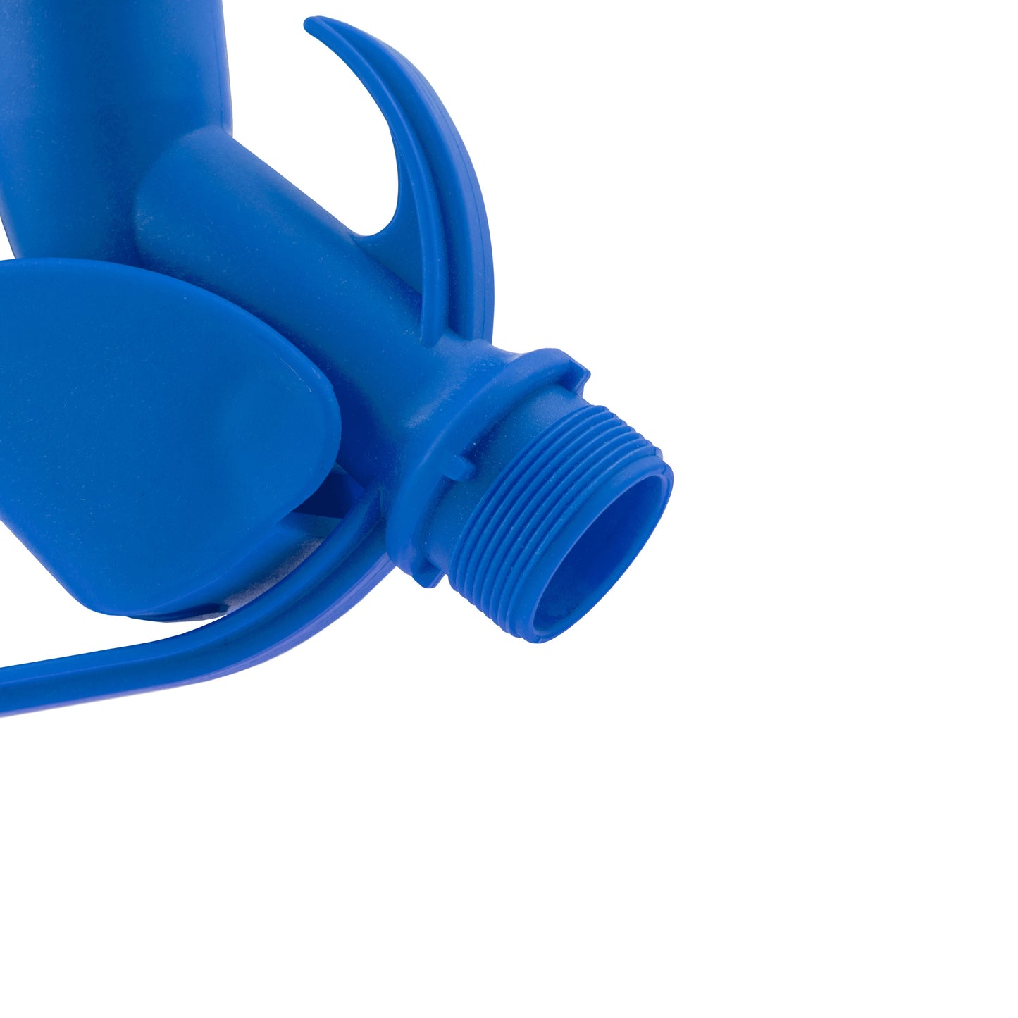 Fuel Gun Blue 3/4in Barb Inlet - Metal Outlet Barb Connector Winter Vehicle Tool