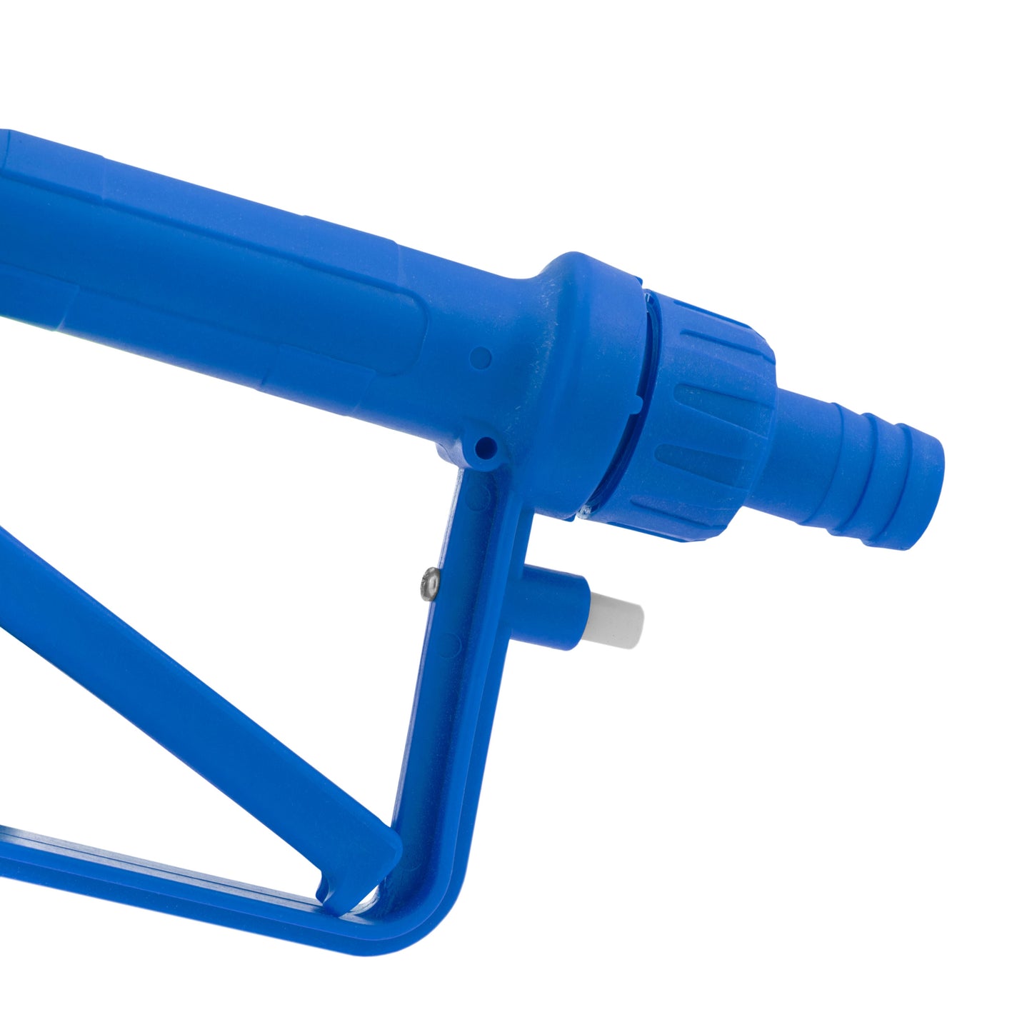 Fuel Gun Blue 3/4in Barb Inlet - Metal Outlet Barb Connector Winter Vehicle Tool