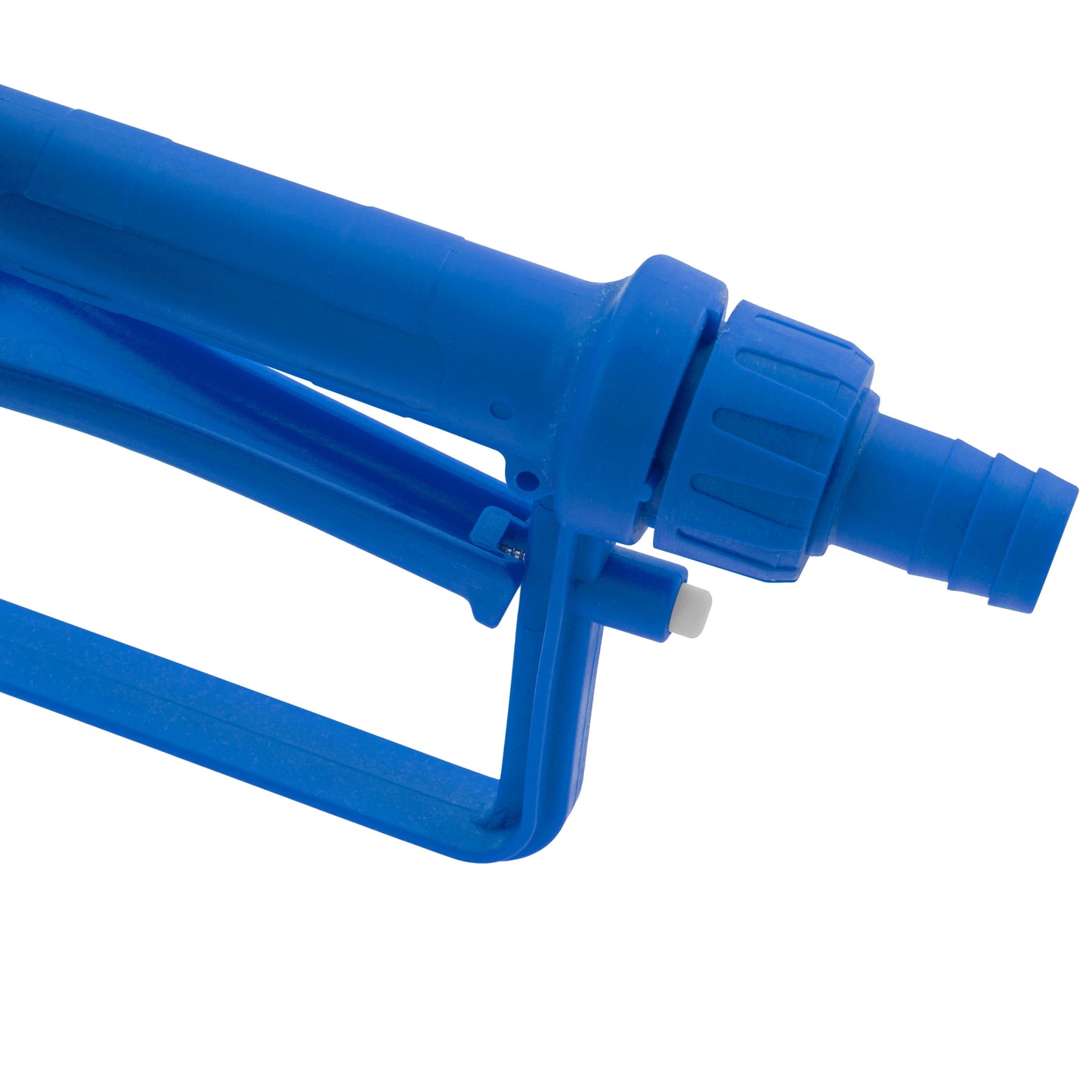 Fuel Gun Blue 3/4in Barb Inlet - Metal Outlet Barb Connector Winter Vehicle Tool