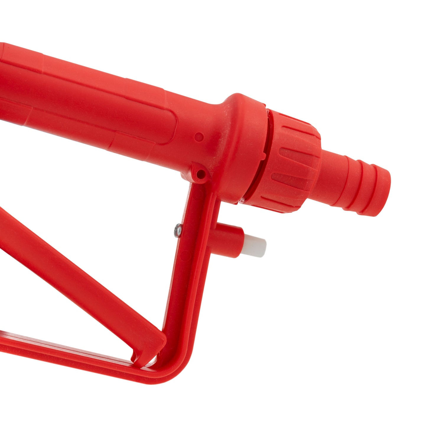 Fuel Gun Red 3/4in Barb Inlet - Metal Outlet Barb Connector Car Winter Essential