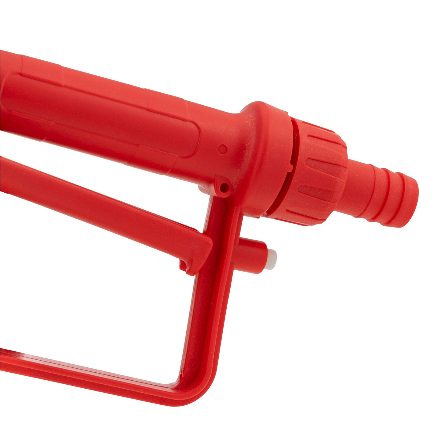 Fuel Gun Red 3/4in Barb Inlet - Metal Outlet Barb Connector Car Winter Essential