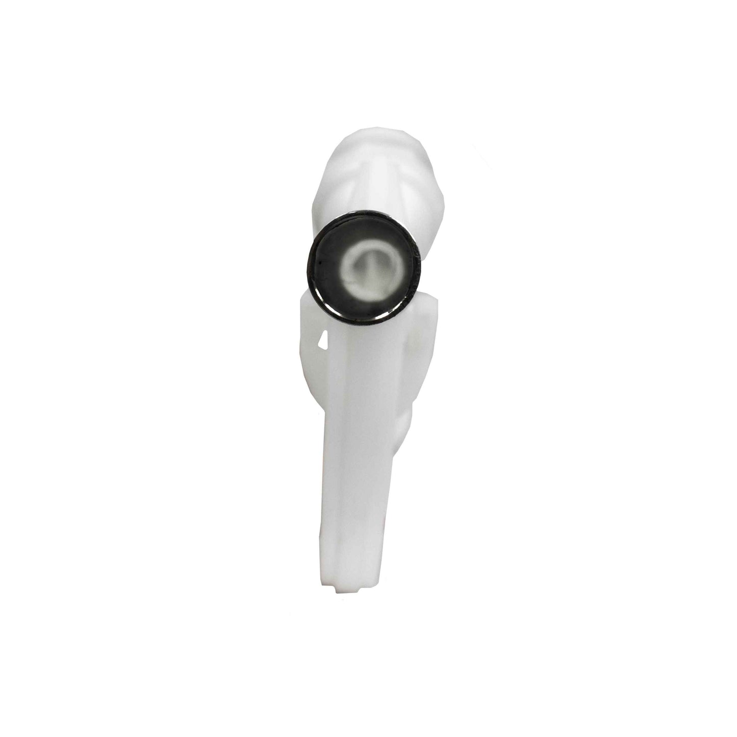 Fuel Gun White 3/4in Barb Inlet - Metal Outlet Car Accessory Winter Vehicle Tool