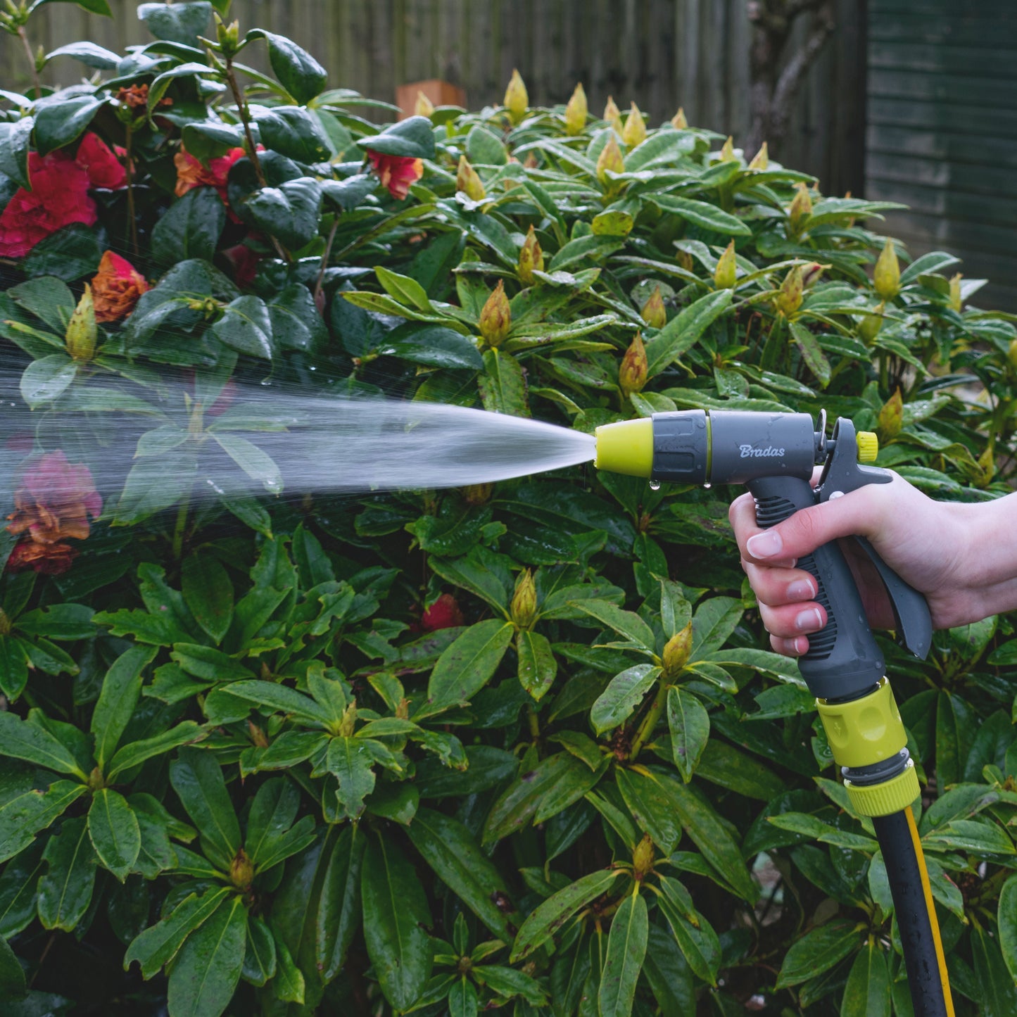 Hose Gun Water Sprayer Adjustable, Lime Multi Function Sprayer Hose Pipe Fitting