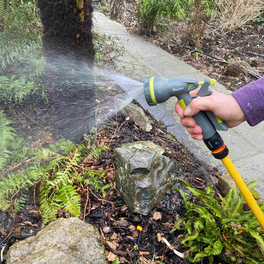 Hose Gun Water Sprayer Multi Adjustable, Lime Garden Hose Pipe Hose Pipe Fitting