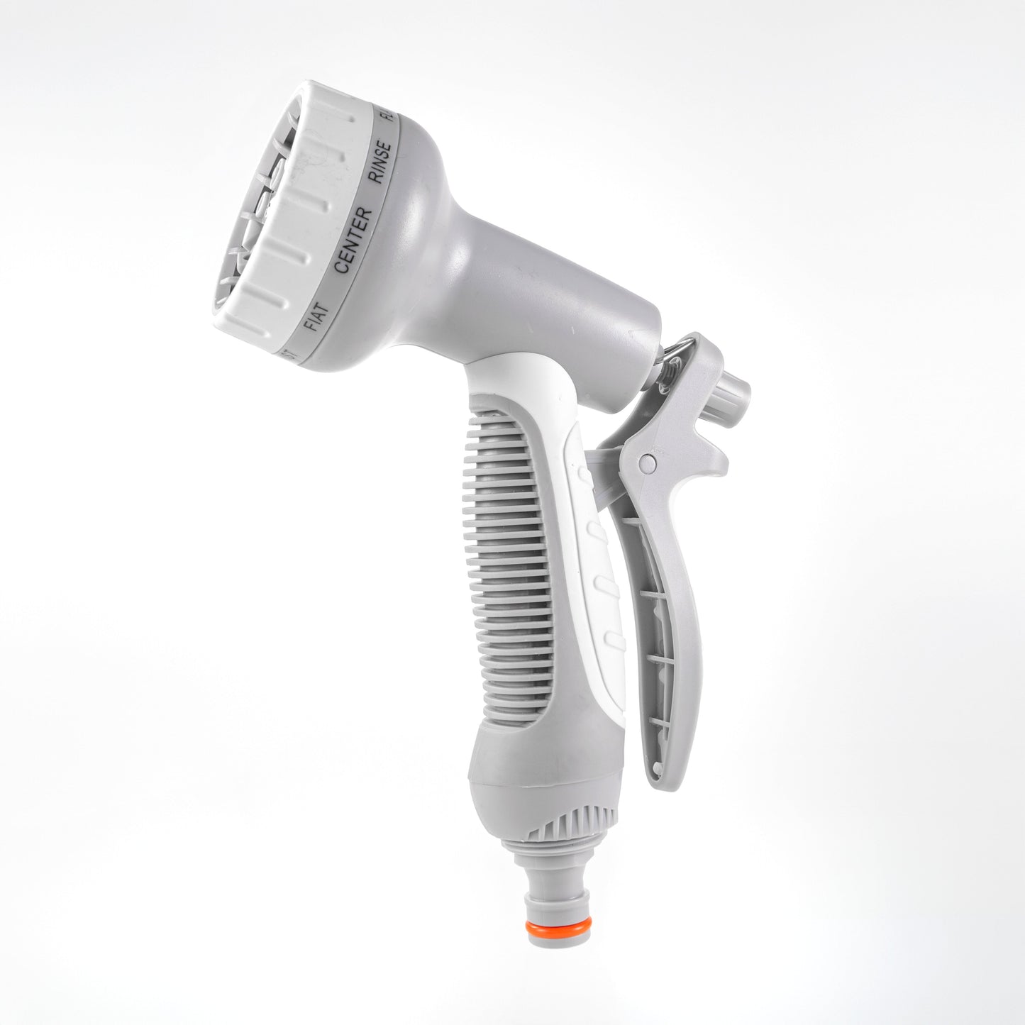 AP Supplies Hose Gun Water Sprayer Multi Pattern Adjustable, Gray/White