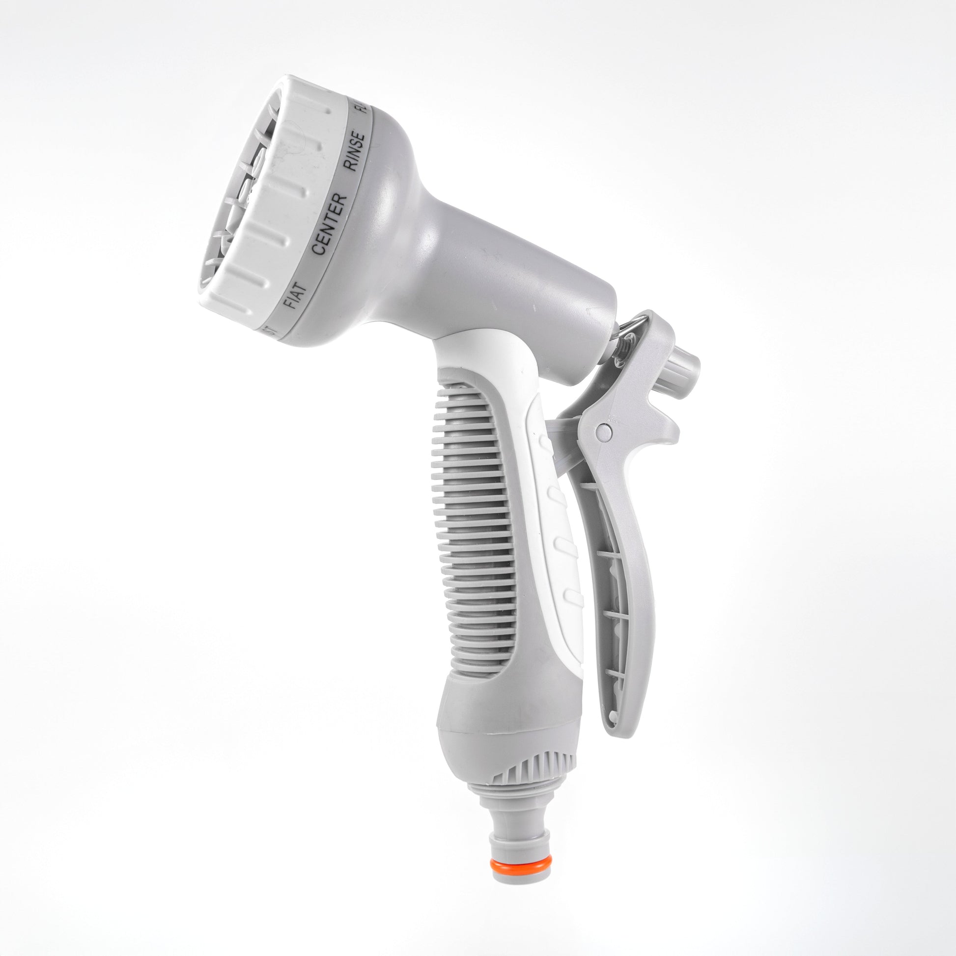 AP Supplies Hose Gun Water Sprayer Multi Pattern Adjustable, Gray/White