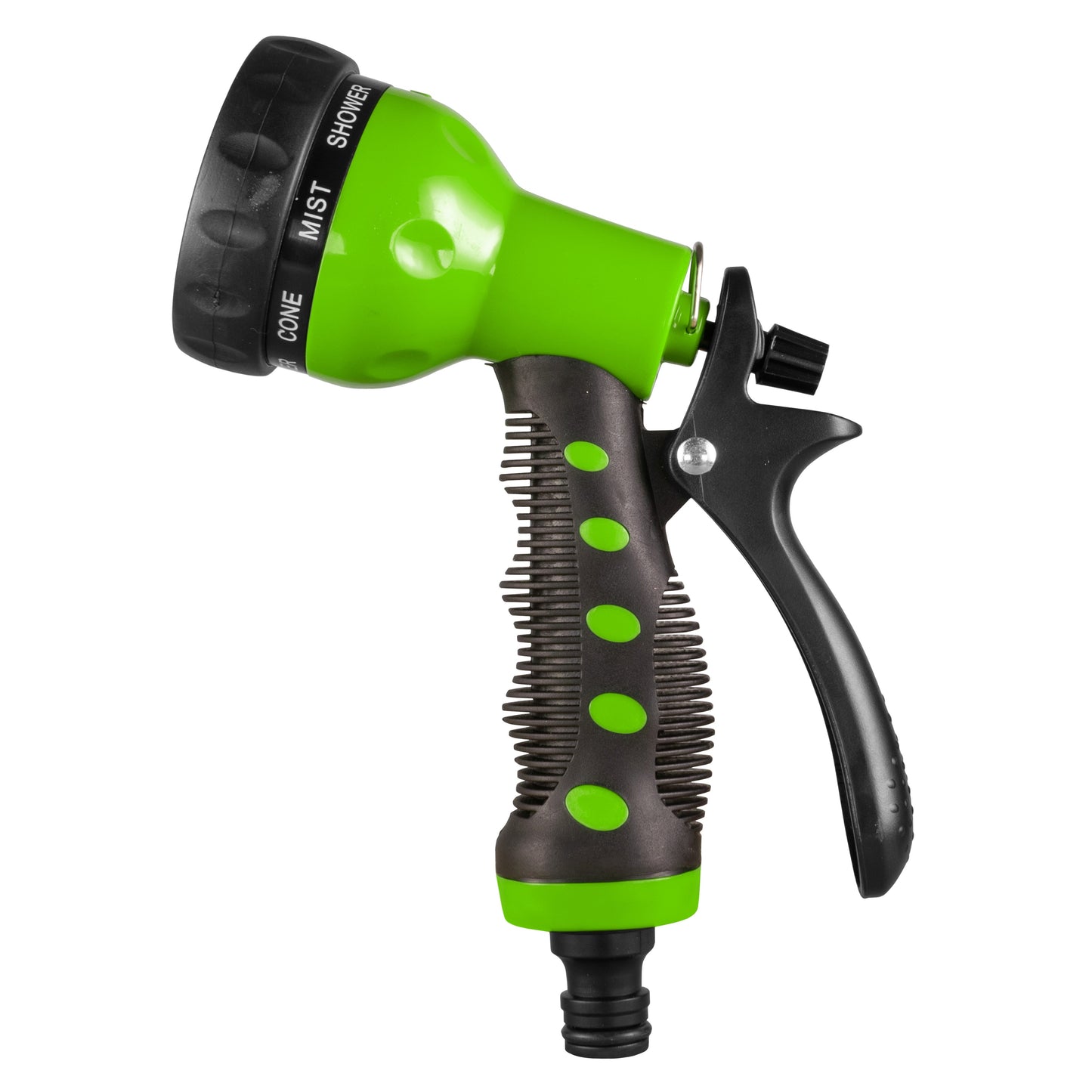 Hose Gun Water Sprayer 8-Pattern Adjustable, Cost Wise Green for Water Connector