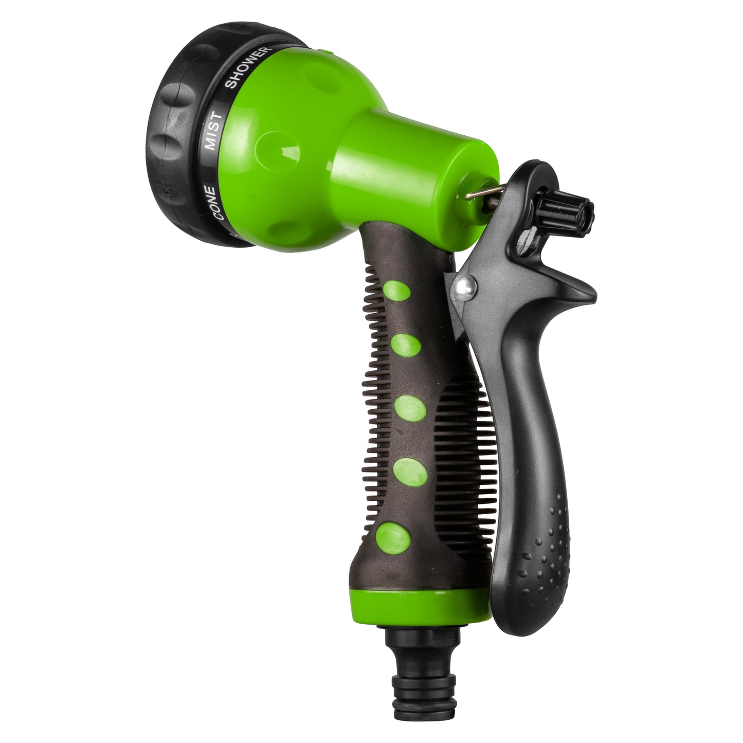 Hose Gun Water Sprayer 8-Pattern Adjustable, Cost Wise Green for Water Connector