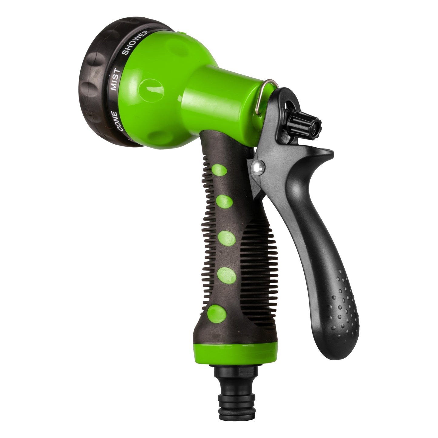 Hose Gun Water Sprayer 8-Pattern Adjustable, Cost Wise Green for Water Connector