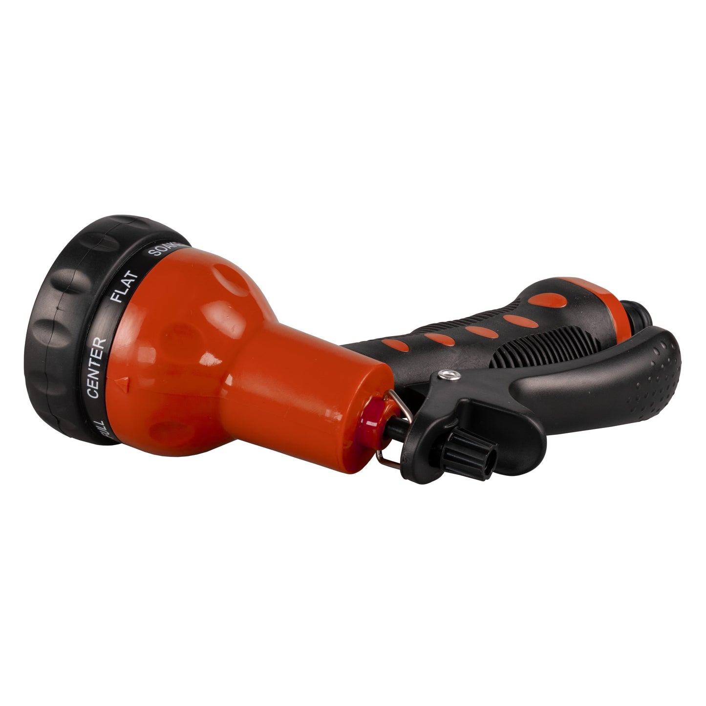 Hose Gun Water Sprayer 8-Pattern Adjustable, Cost Wise Orange Hose Connector Set