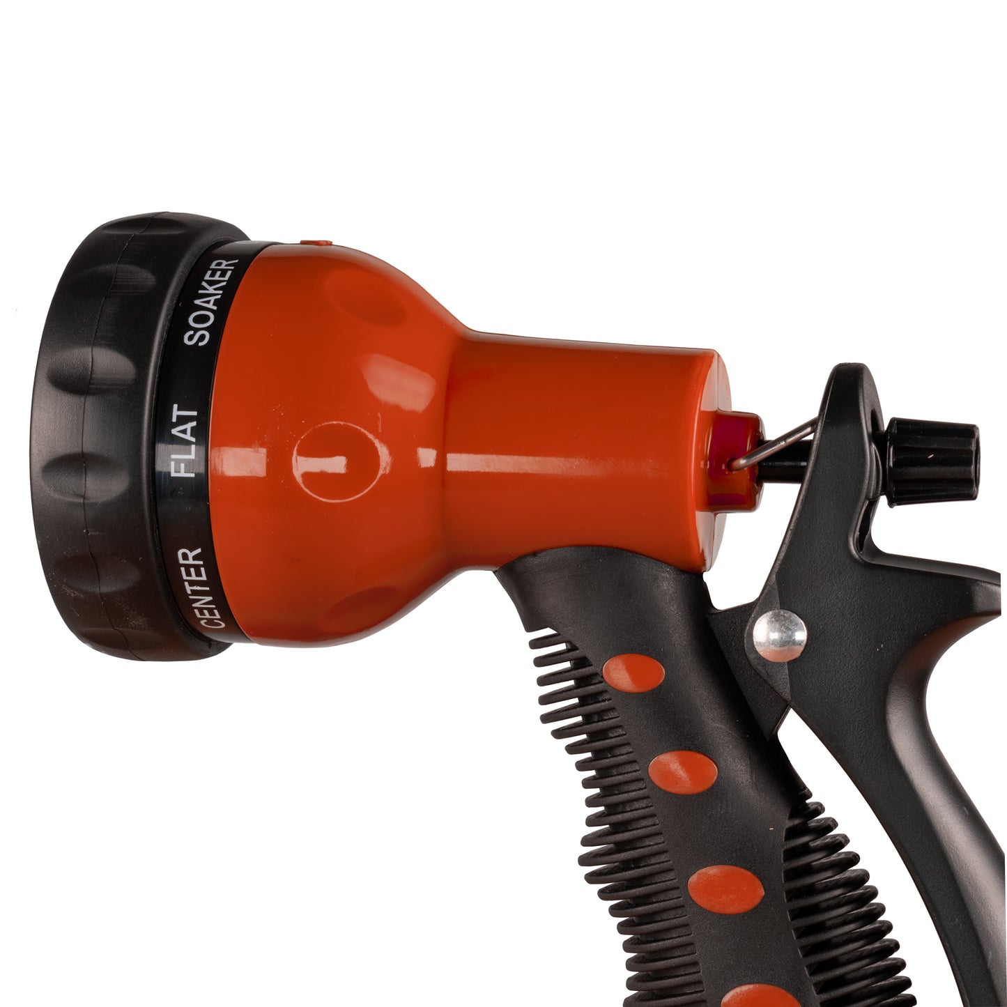 Hose Gun Water Sprayer 8-Pattern Adjustable, Cost Wise Orange Hose Connector Set