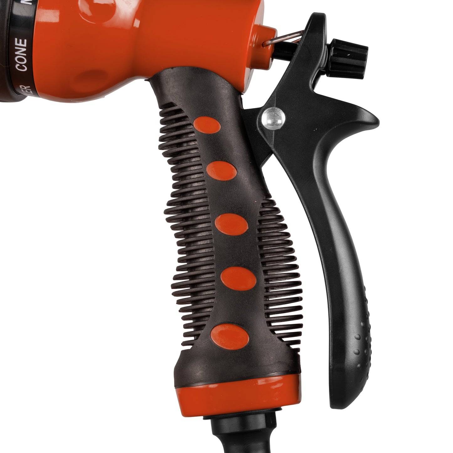 Hose Gun Water Sprayer 8-Pattern Adjustable, Cost Wise Orange Hose Connector Set