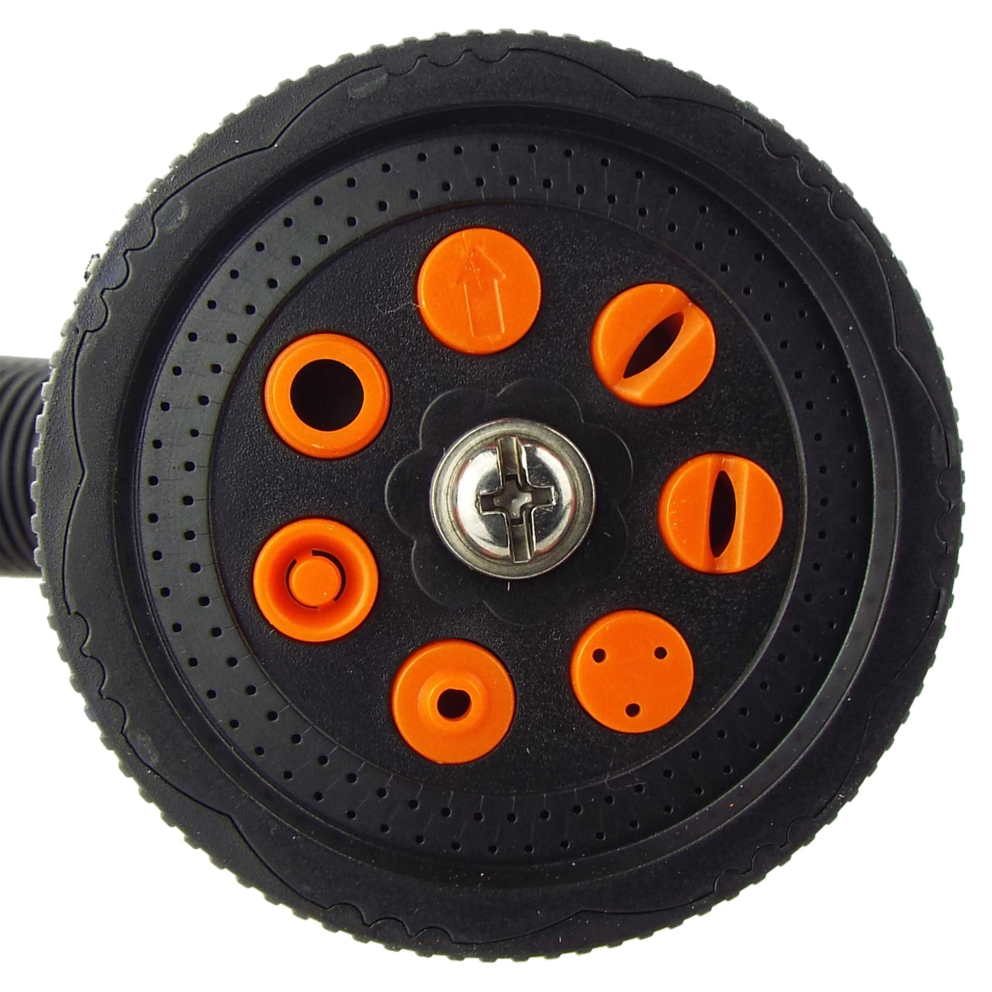 AP Supplies 7-Function Garden Hose Sprayer (Black/Orange Zebra)
