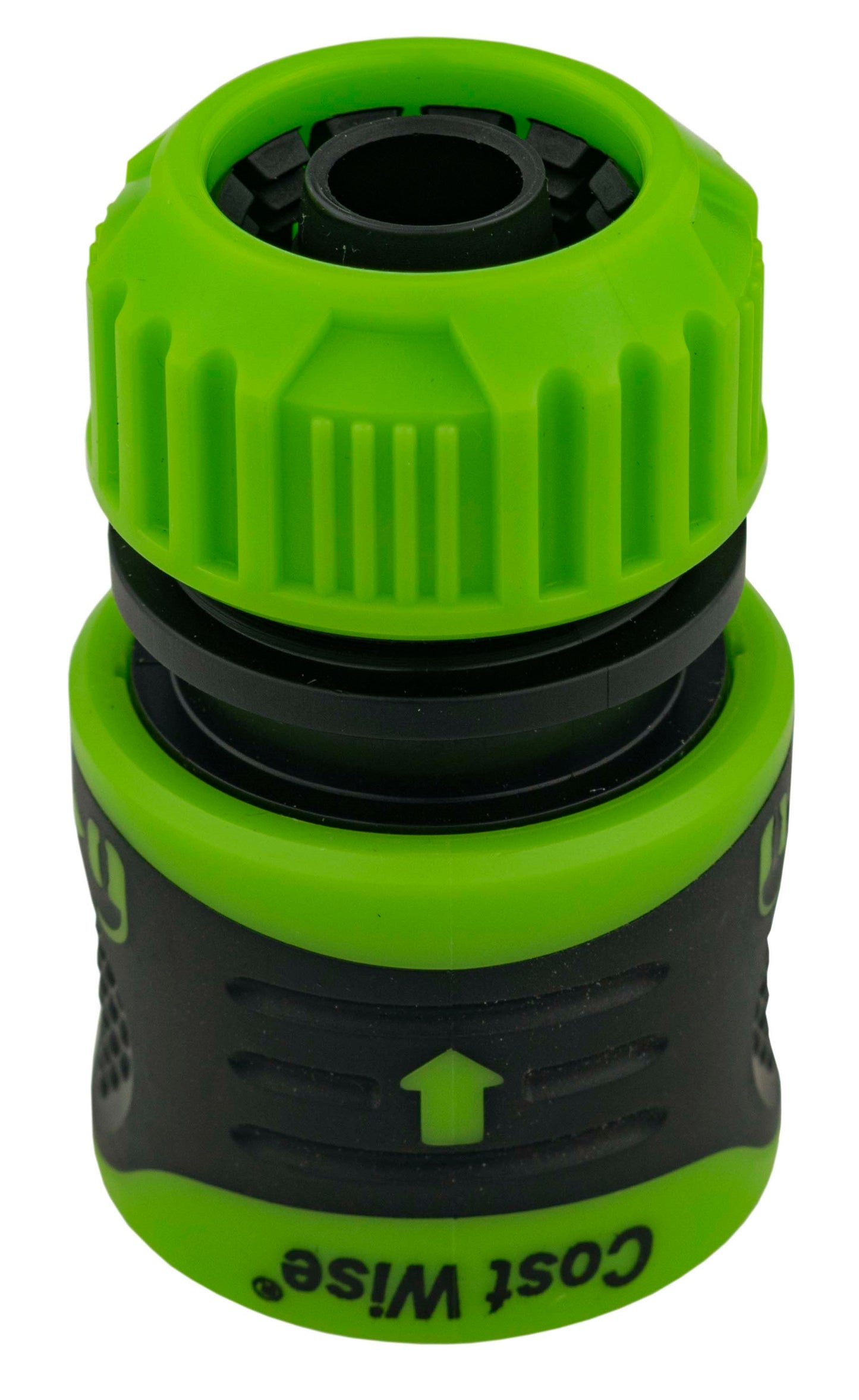 Cost Wise Click and Lock Hose Connector 1/2in Green for Pipe and Water Fitting