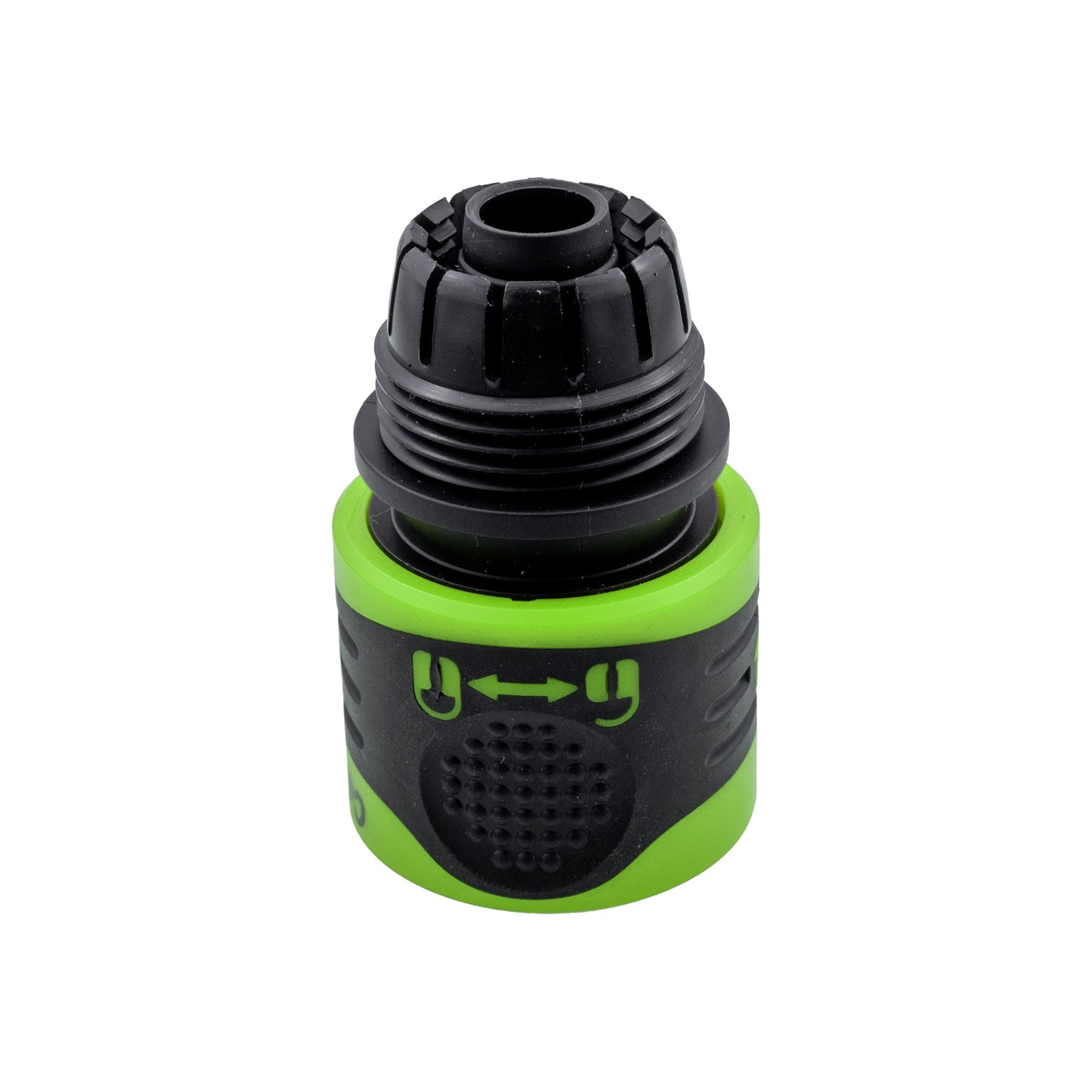 AP Supplies Premium Garden Hose Yellow with Green Lock Connectors