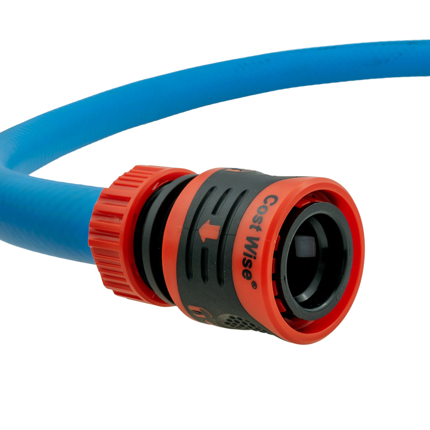 Cost Wise Click and Lock Hose Connector 1/2in Orange for Pipe and Water Fitting