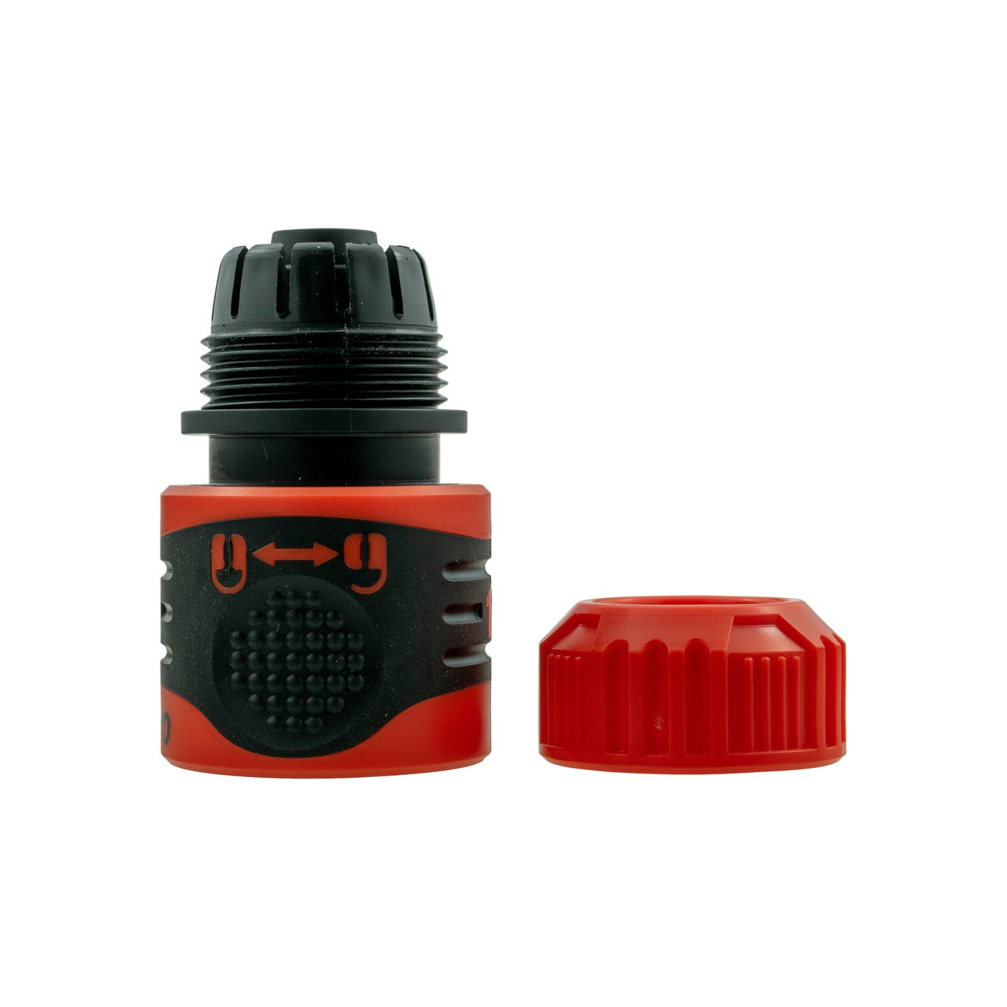 Cost Wise Click and Lock Hose Connector 1/2in Orange for Pipe and Water Fitting