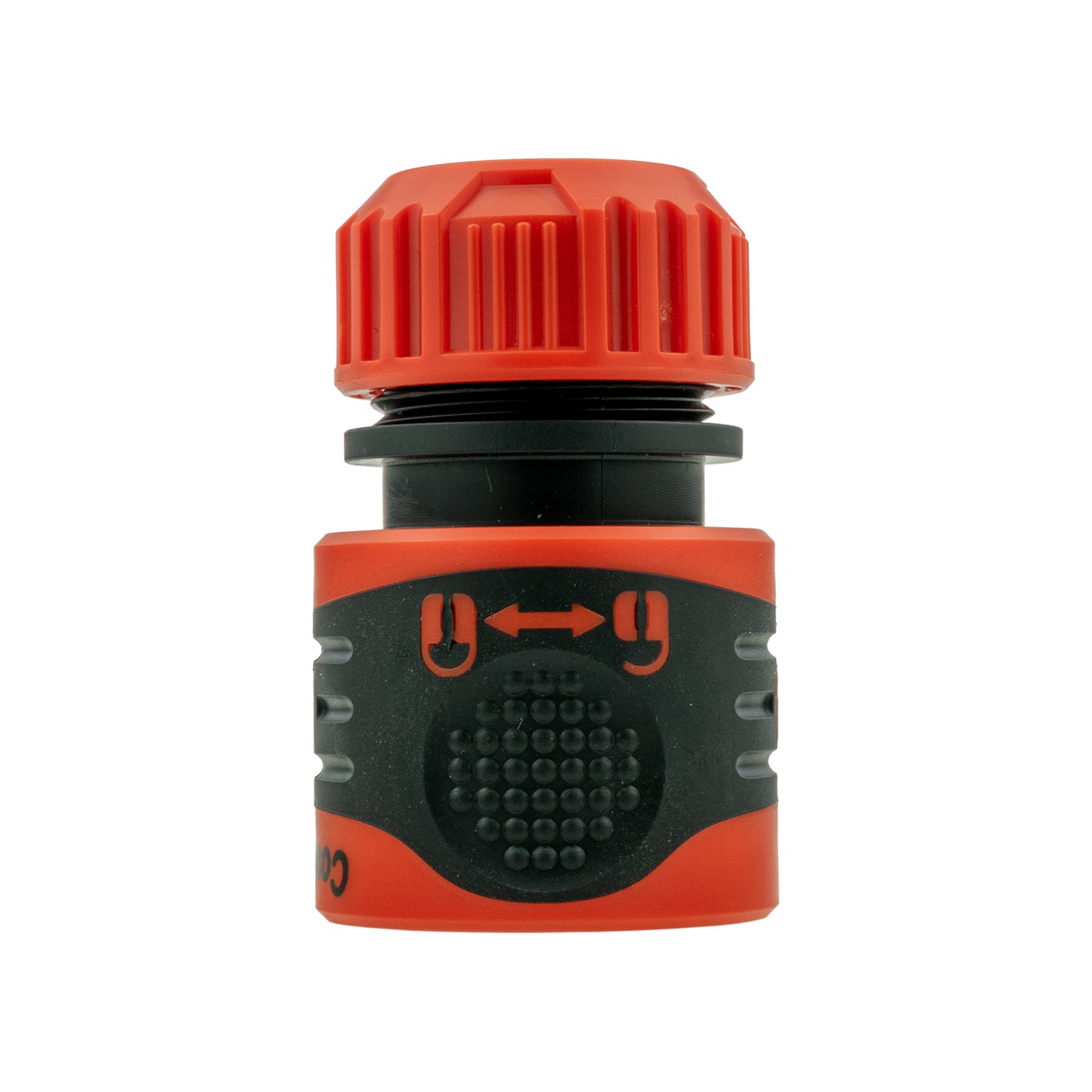 Cost Wise Click and Lock Hose Connector 1/2in Orange for Pipe and Water Fitting