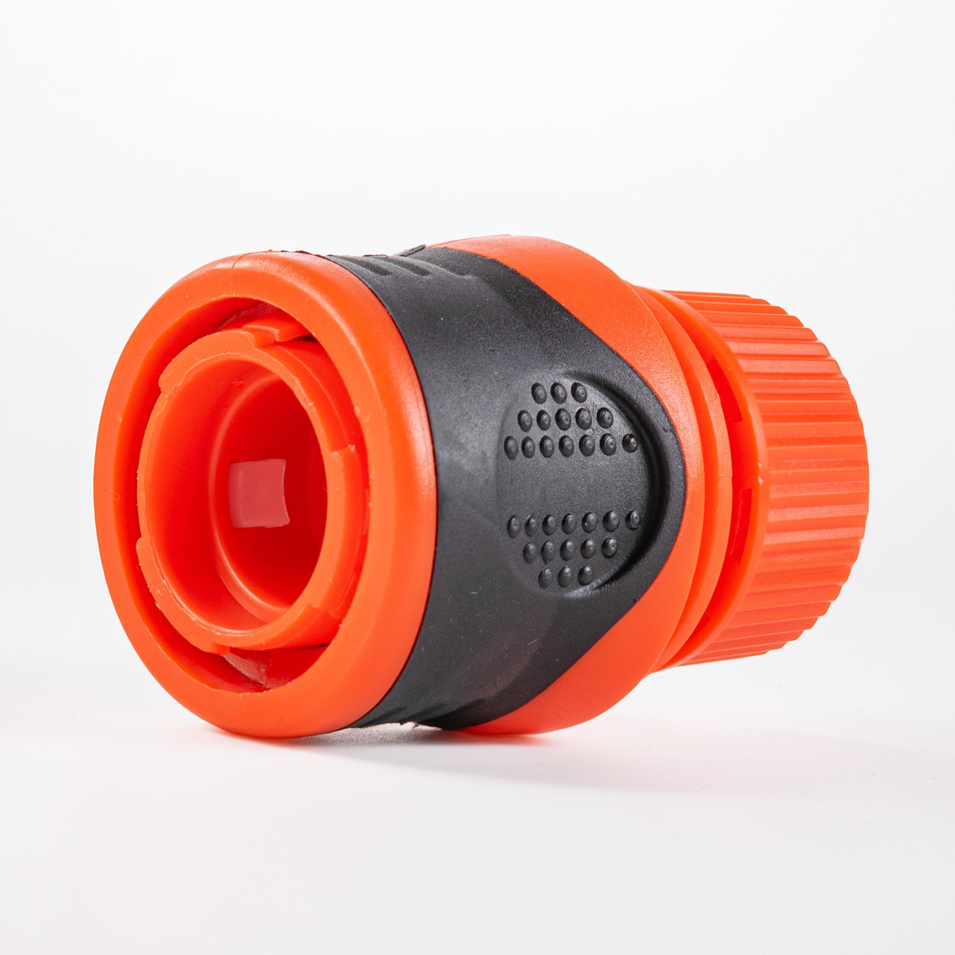 AP Supplies Premium Garden Hose Green with Orange Lock Connectors - 8m + 2 connectors - 1 set