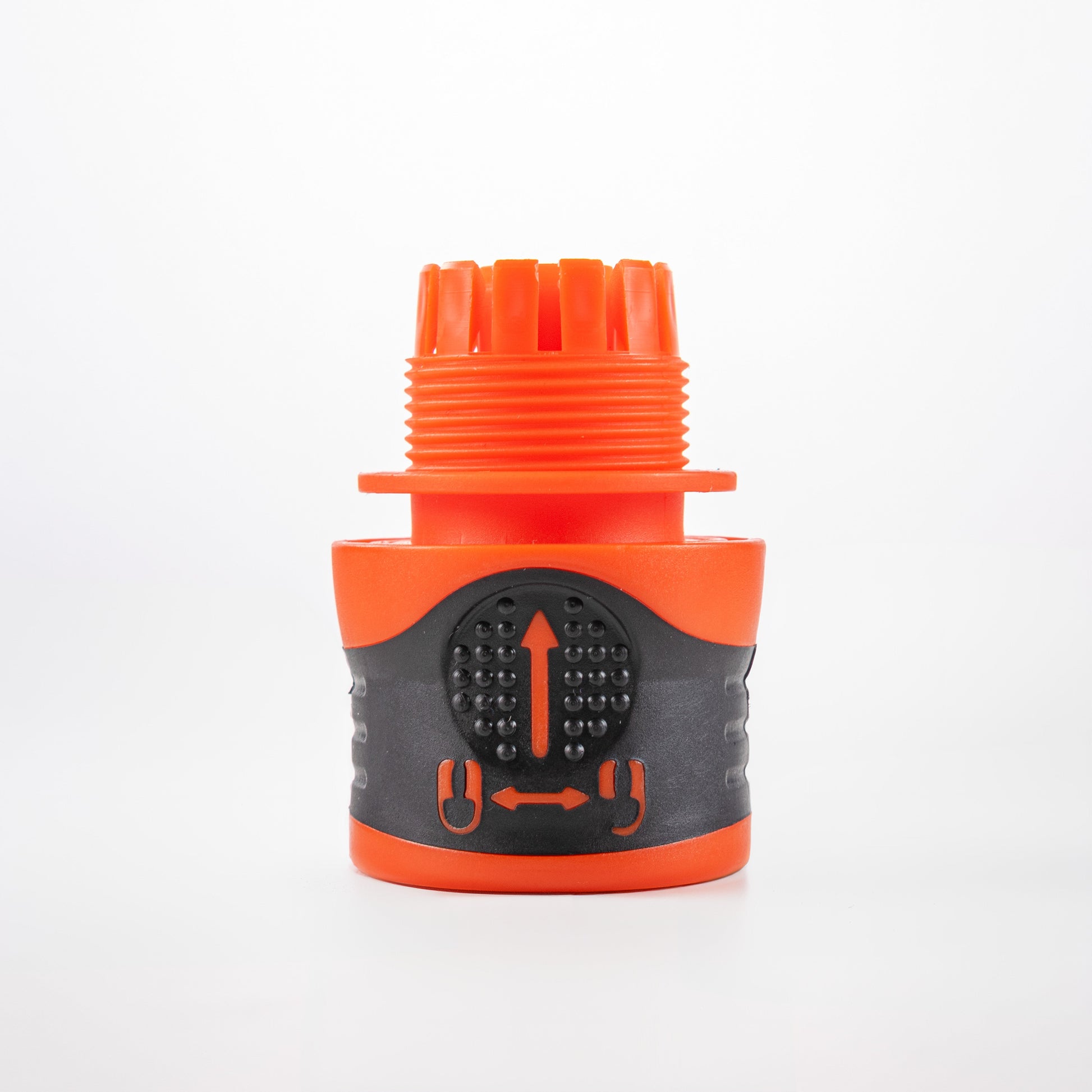 AP Supplies Premium Garden Hose Yellow with Orange Lock Connectors - 8m + 2 connectors - 1 set