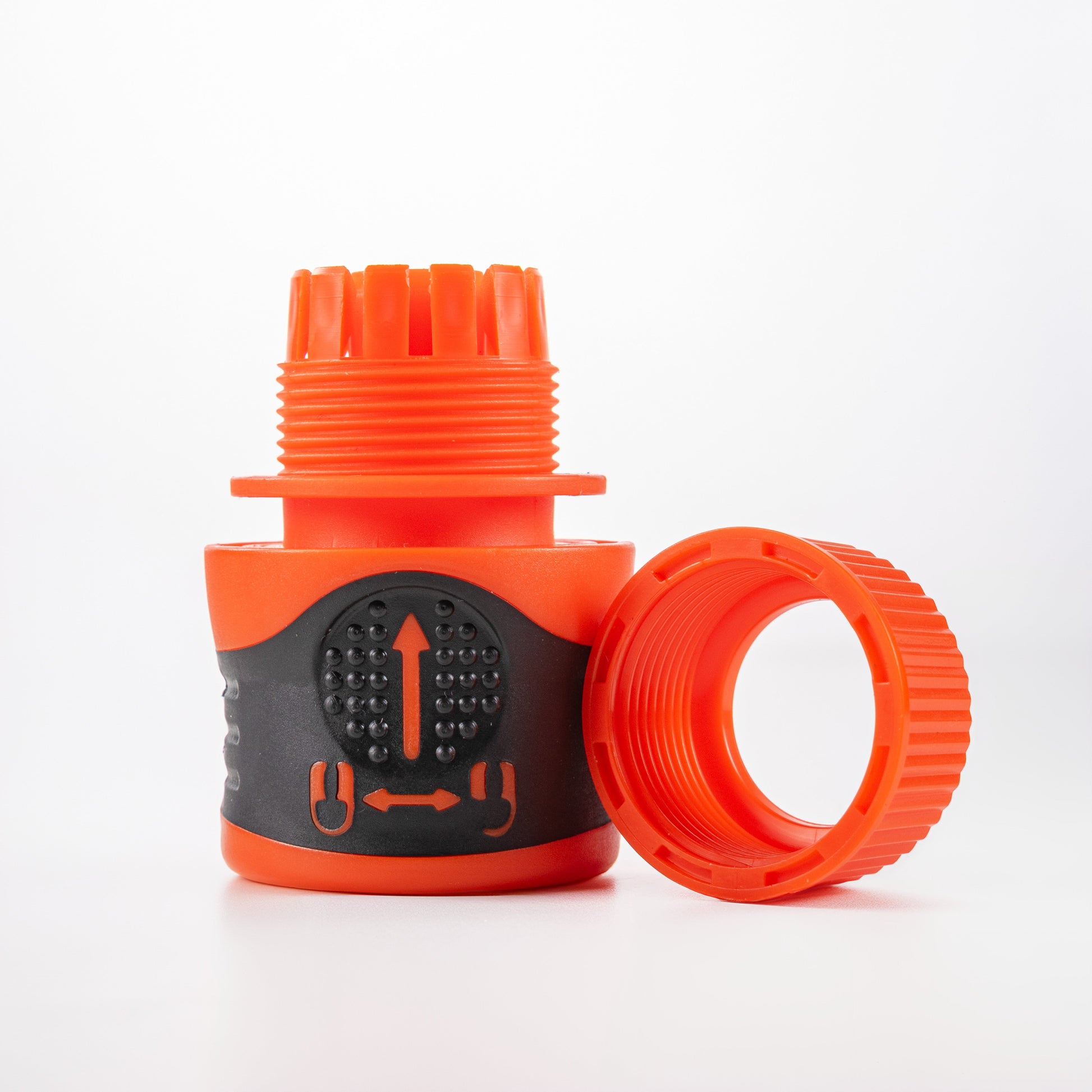 AP Supplies Premium Garden Hose Yellow with Orange Lock Connectors - 10m + 2 connectors - 1 set
