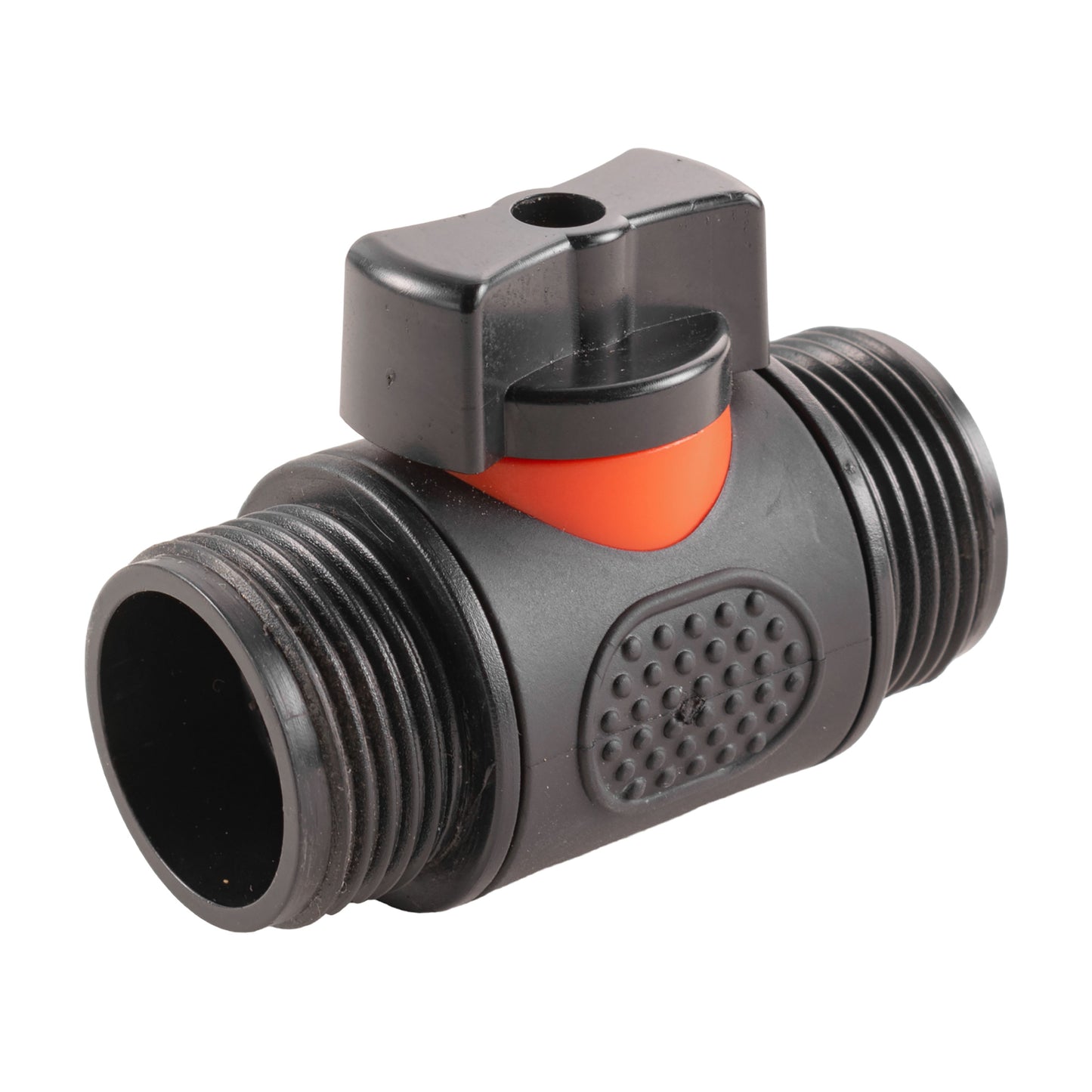 In-Line BSPM Valve with 2 x Hose Connectors Blue for Drip Irrigation Fitting
