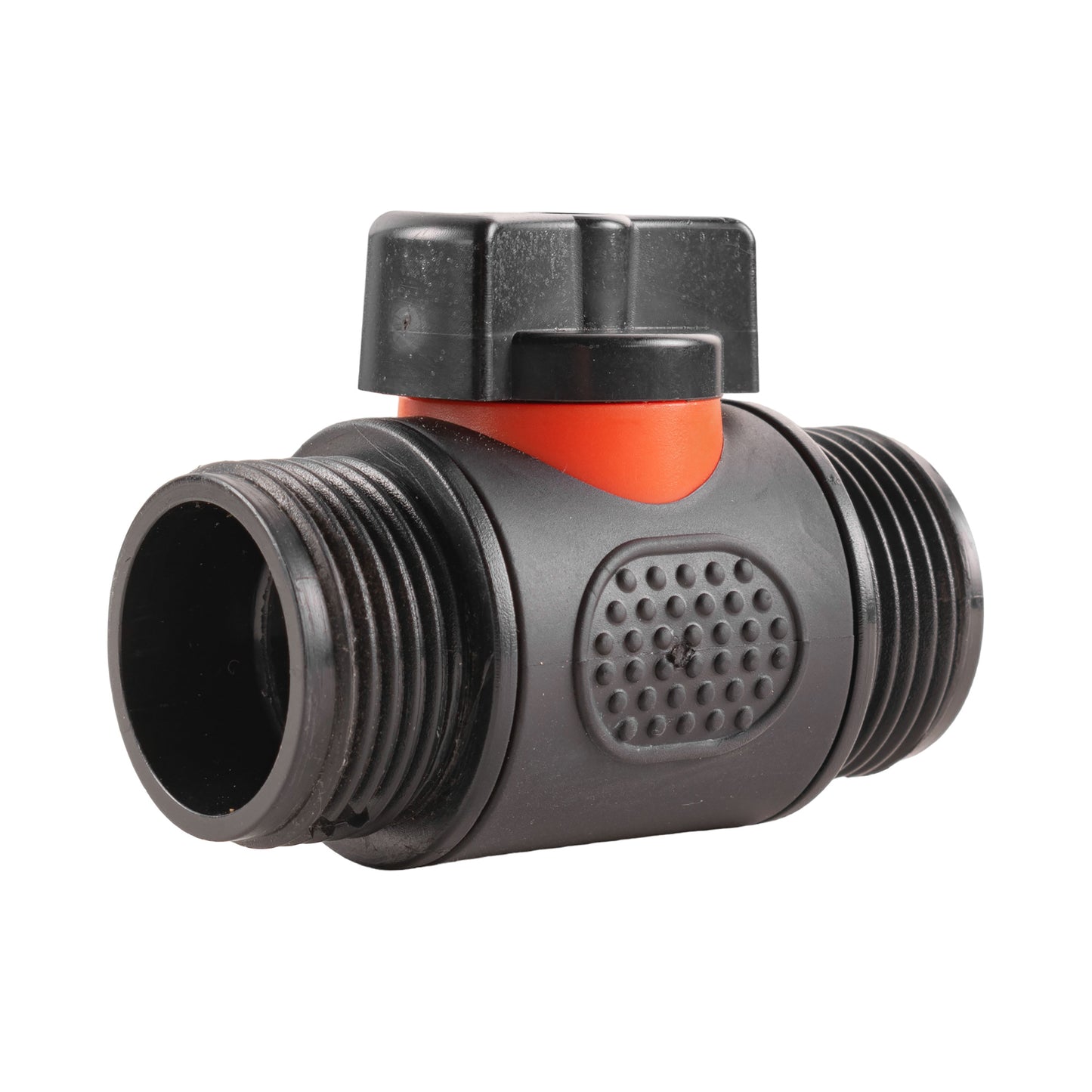 Wall Flange Kit 25mm MDPE + In-Line Valve and Female Quick Connector