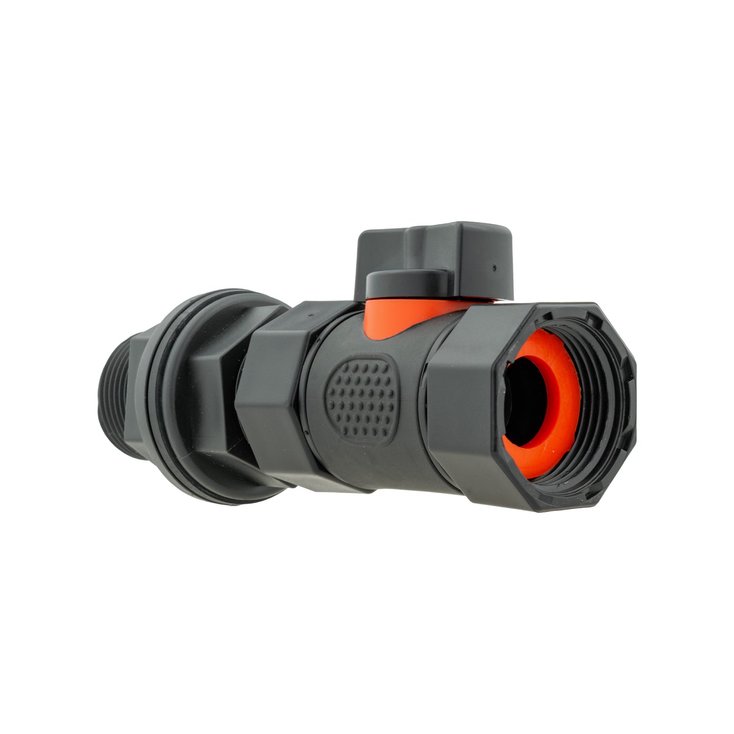 Water Butt Connector 3/4in BSP with In-Line BSPF Threaded Valve for Tap Adapter