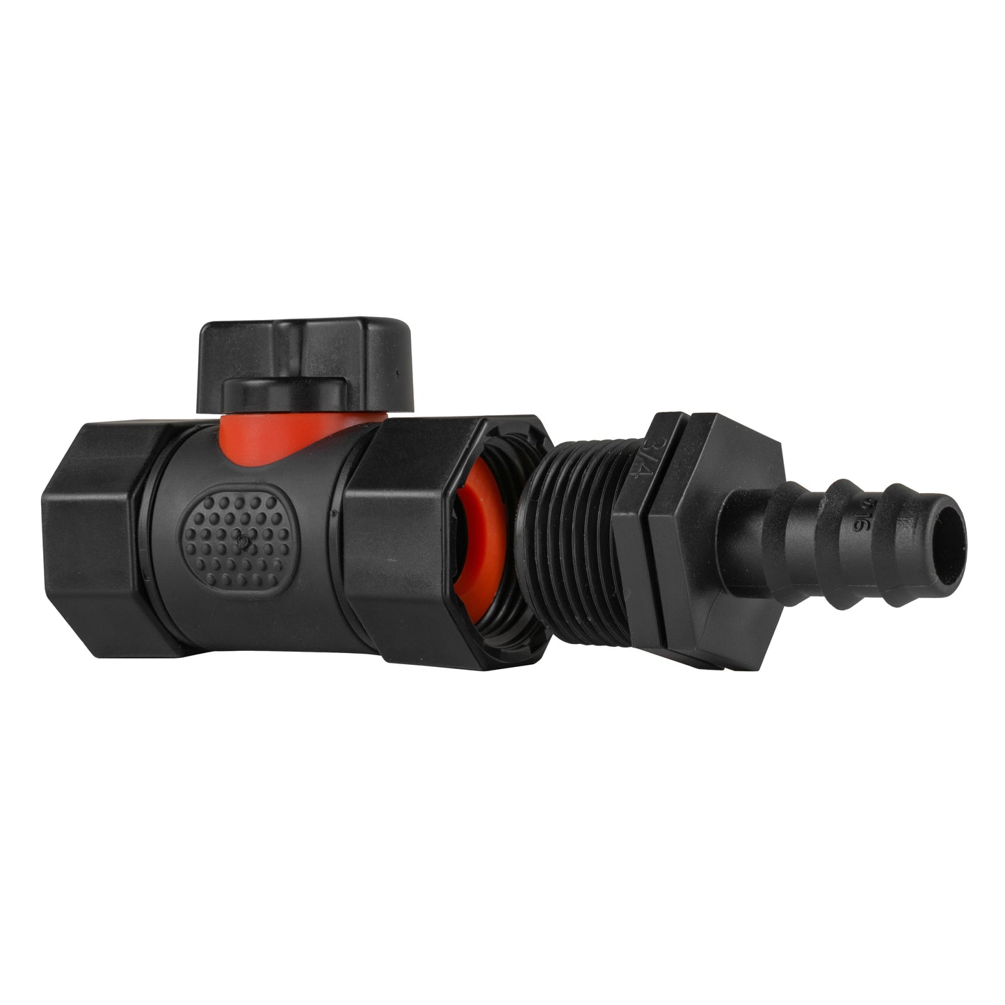 16mm Barbed Straight with In-Line BSPF Threaded Valve Tap Adapter Barb Connector