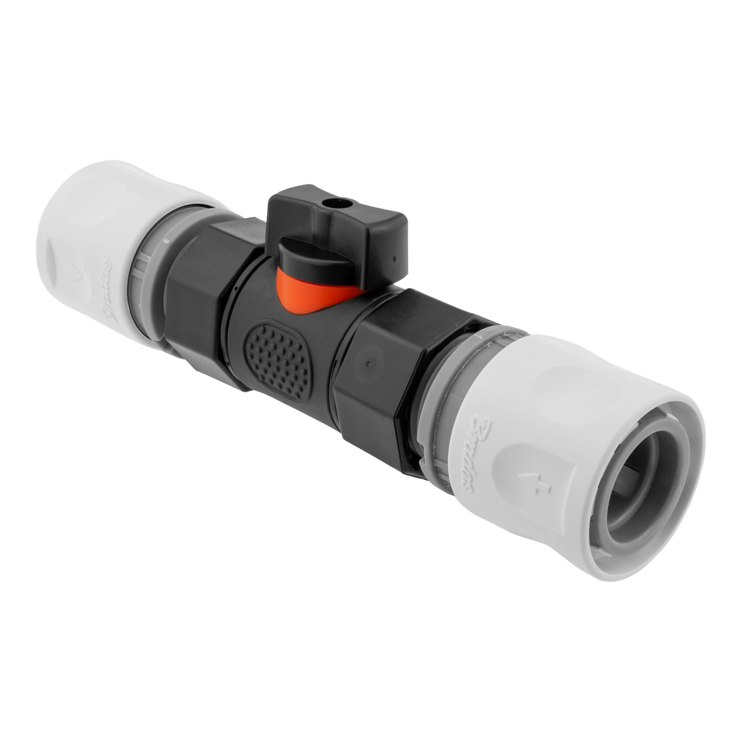 In-Line BSPF Valve with 2 x Hose Connectors WL Hose Pipe Fitting Water Connector