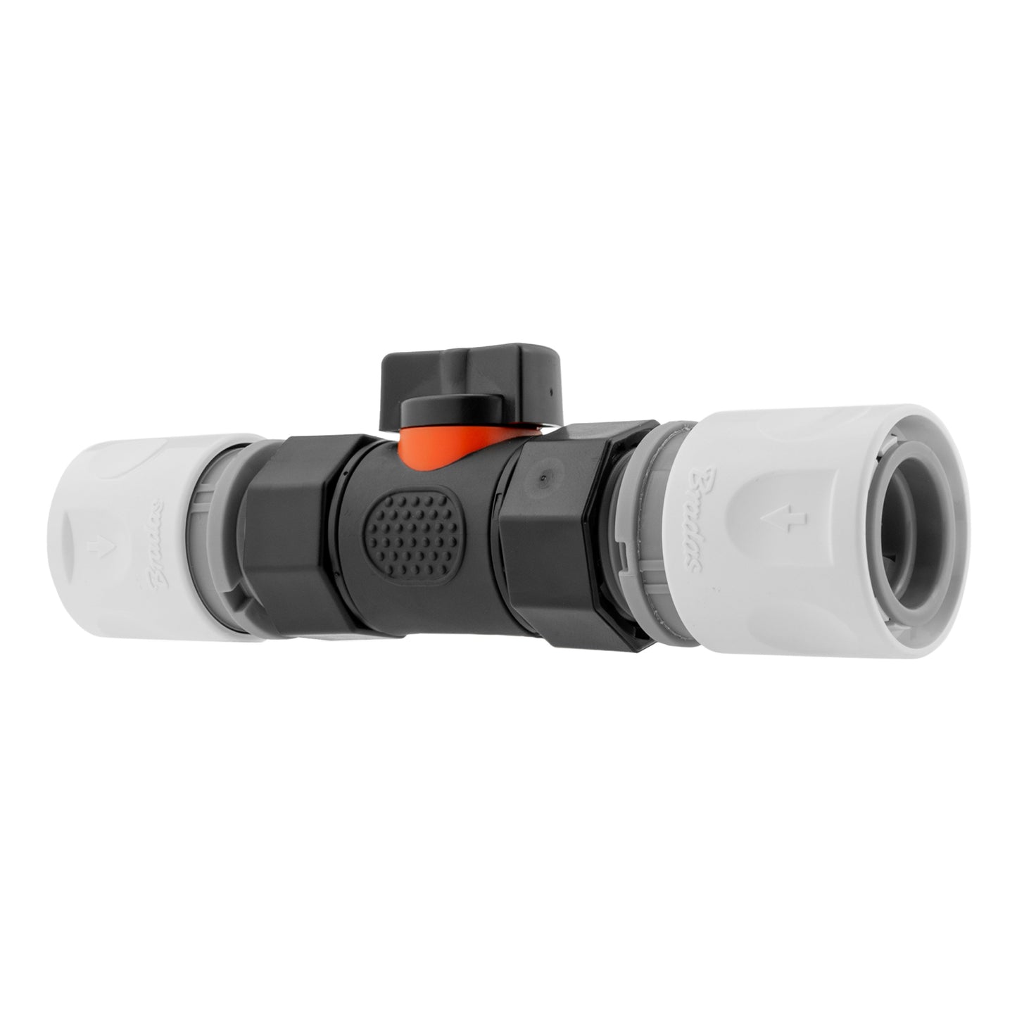 In-Line BSPF Valve with 2 x Hose Connectors WL Hose Pipe Fitting Water Connector