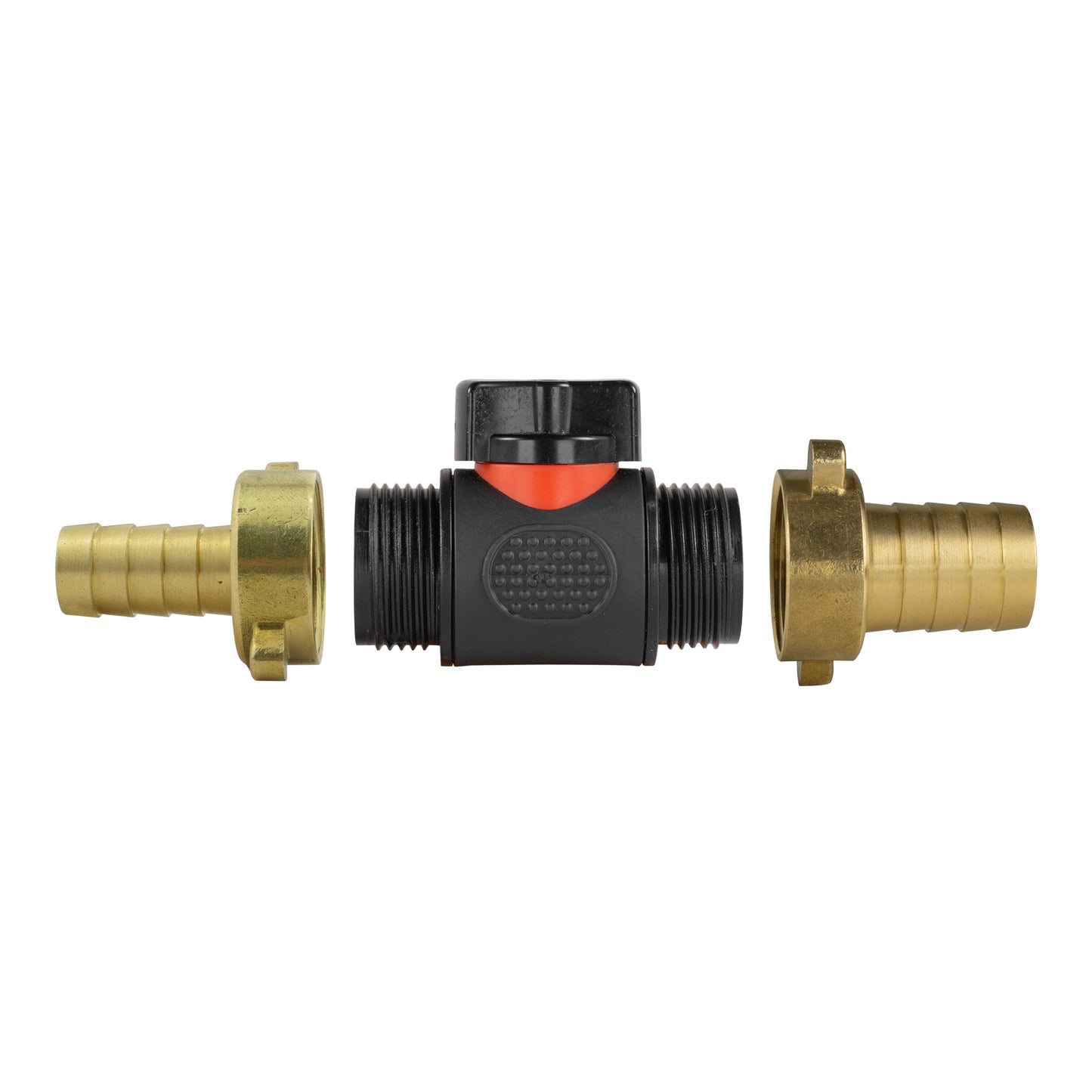 13mm Brass Barb with In-Line BSPM Valve and 19mm Brass Barb Outdoor Watering Kit