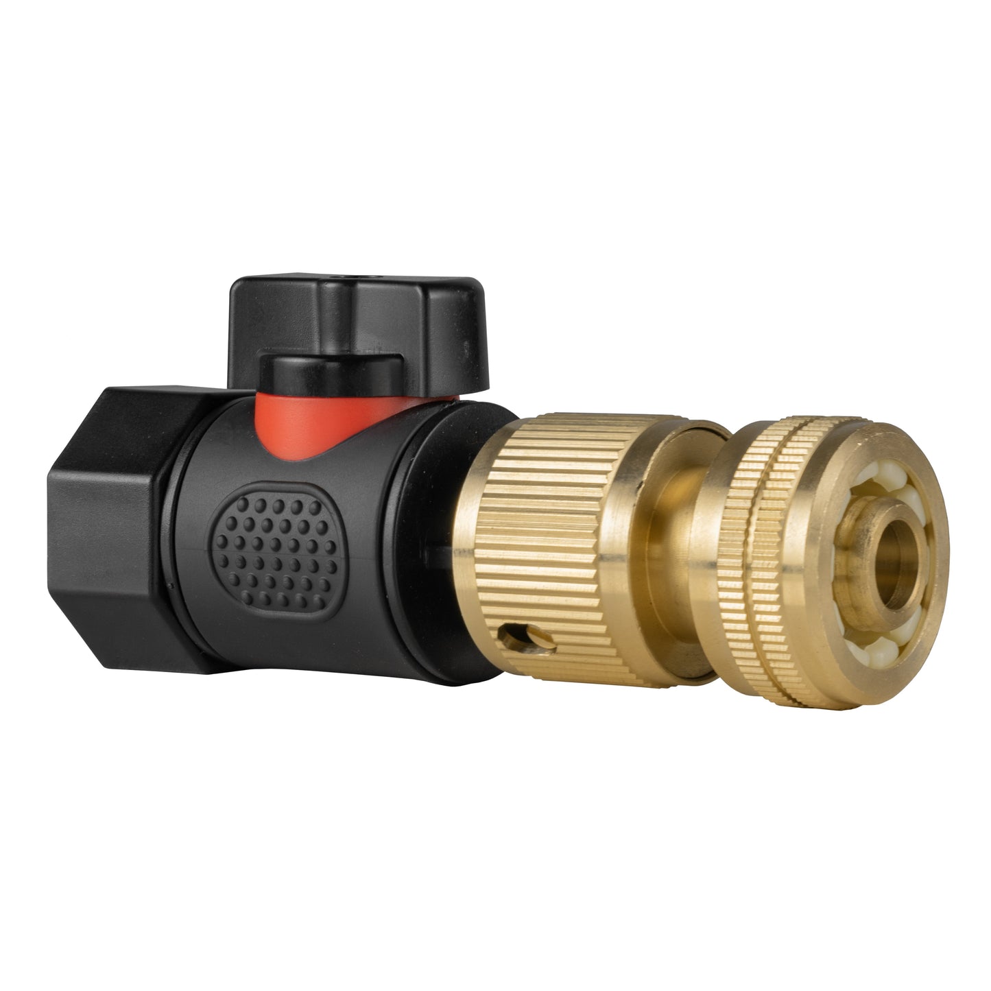 3/4in BSPF Thread Quick Connect Valve with Hose Connector Brass Water Connector