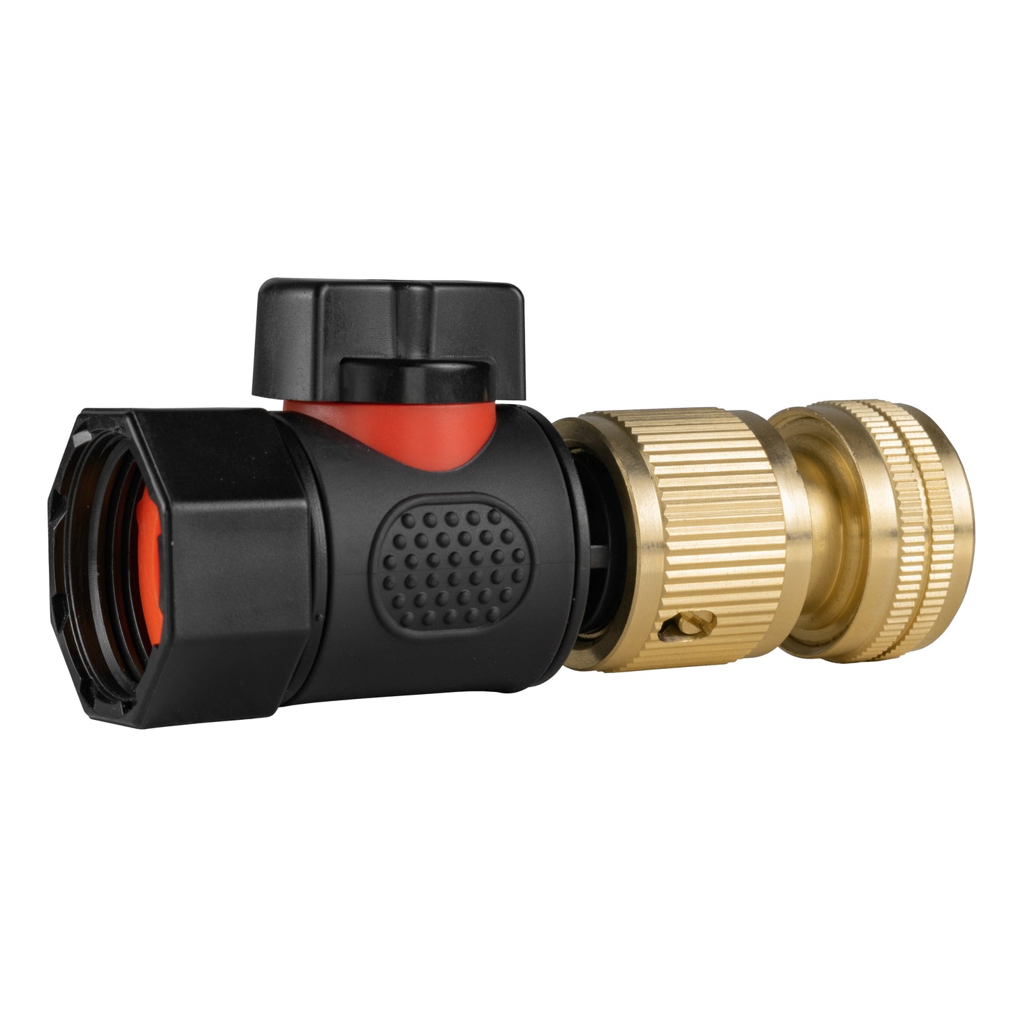 3/4in BSPF Thread Quick Connect Valve with Hose Connector Brass Water Connector