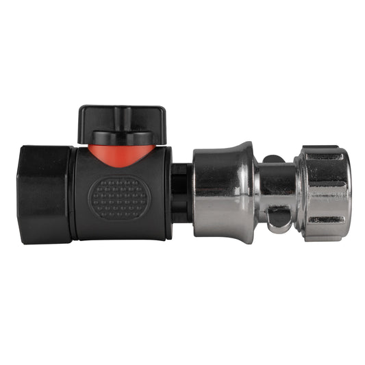3/4in BSPF Thread Quick Connect Valve with Hose Connector Zinc Hose Pipe Fitting
