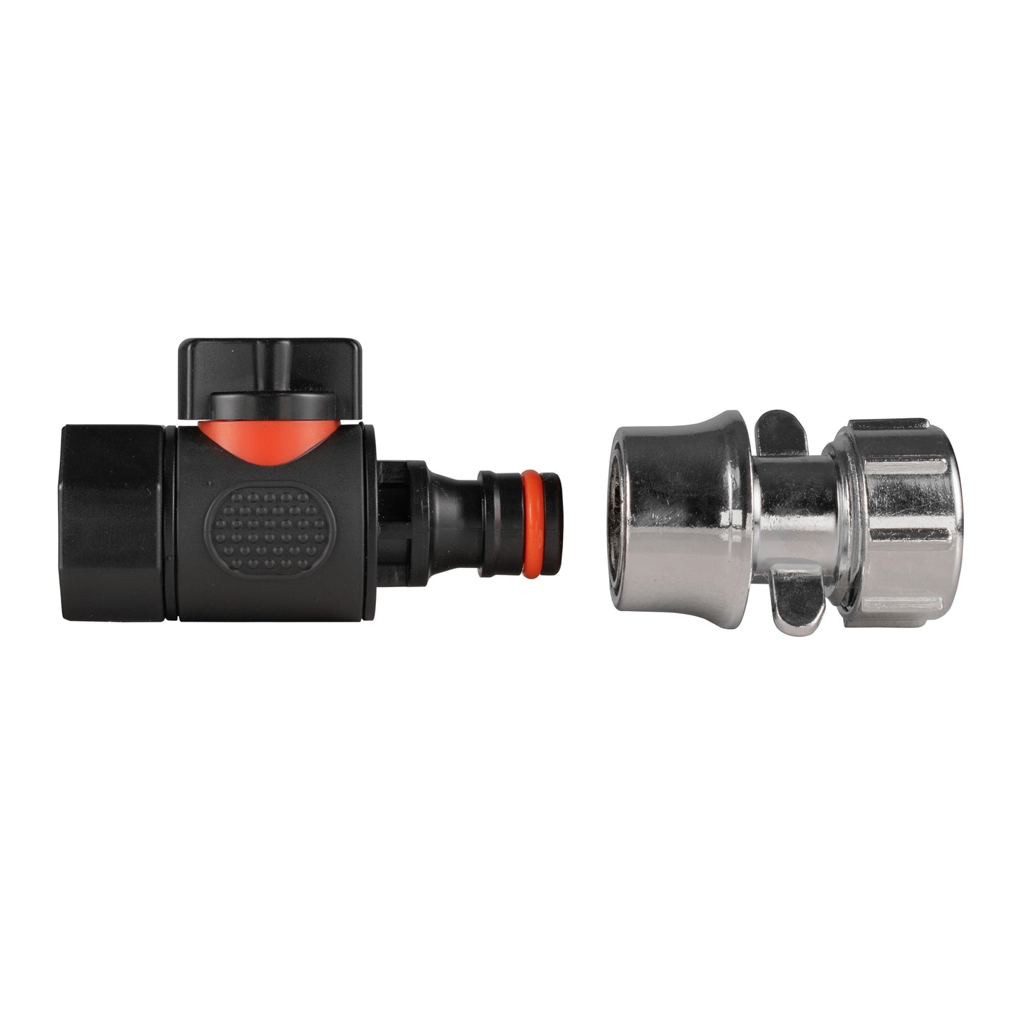3/4in BSPF Thread Quick Connect Valve with Hose Connector Zinc Hose Pipe Fitting