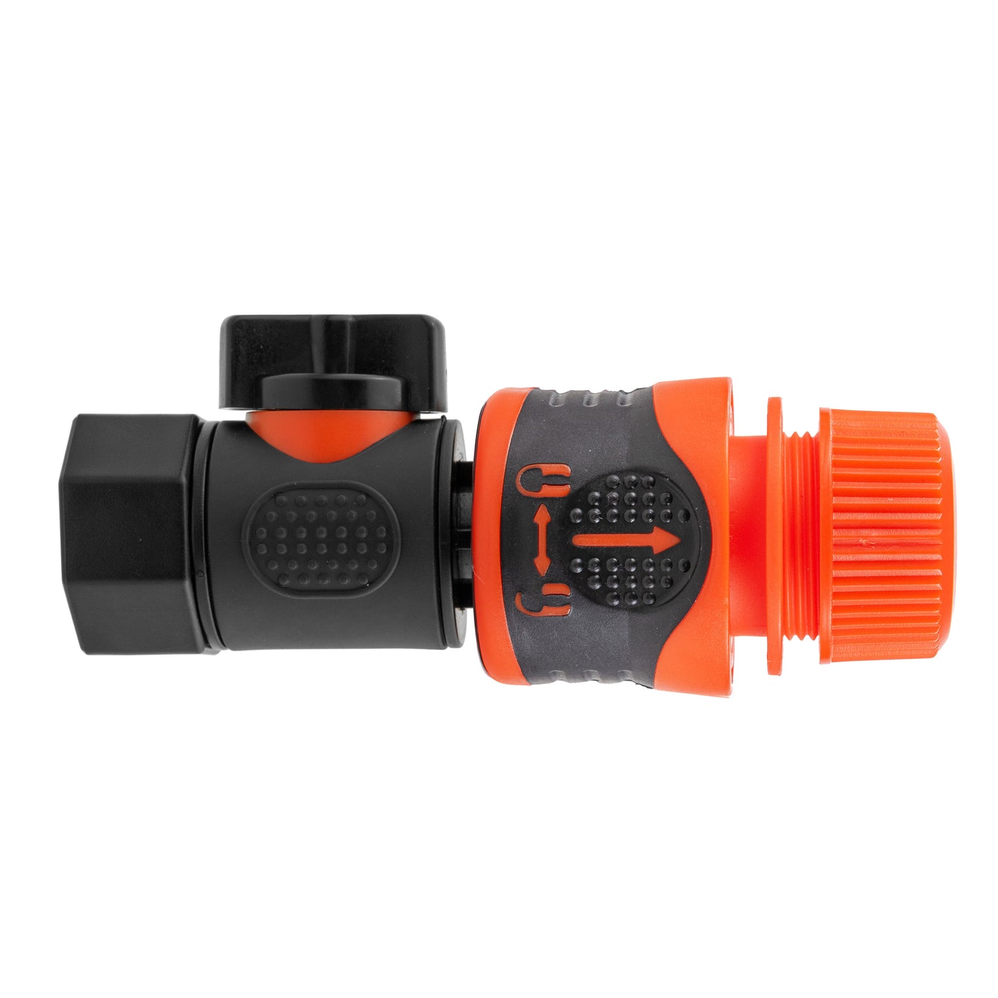 3/4in BSPF Thread Quick Connect Valve with Hose Connector Lock Hose Pipe Fitting