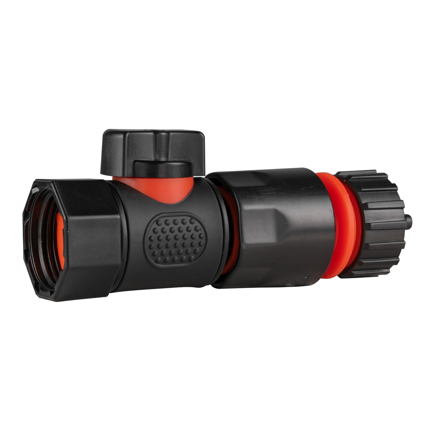3/4in BSPF Thread Quick Connect Valve with Hose Connector 4mm Barb Tap Adapter