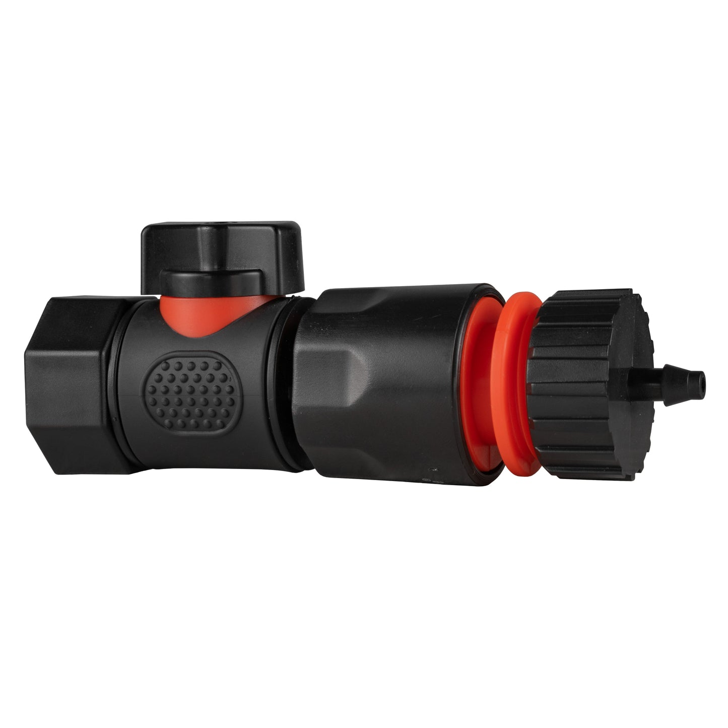 3/4in BSPF Thread Quick Connect Valve with Hose Connector 4mm Barb Tap Adapter