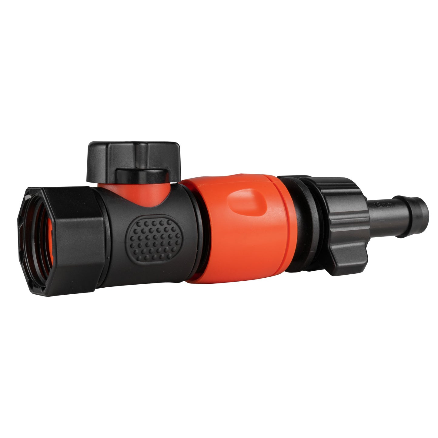 3/4in BSPF Thread Quick Connect Valve with Hose Connector 16mm Barb Tap Adapter