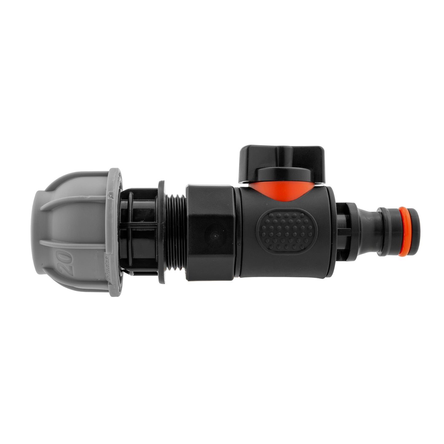20mm MDPE Straight with BSPF Thread-Quick Connect Male Valve for Water Connector