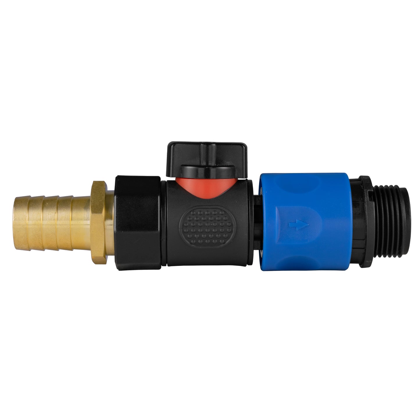19mm Brass Barb with BSPF-Quick Connect Valve and Hose Connector 3/4in BSPM