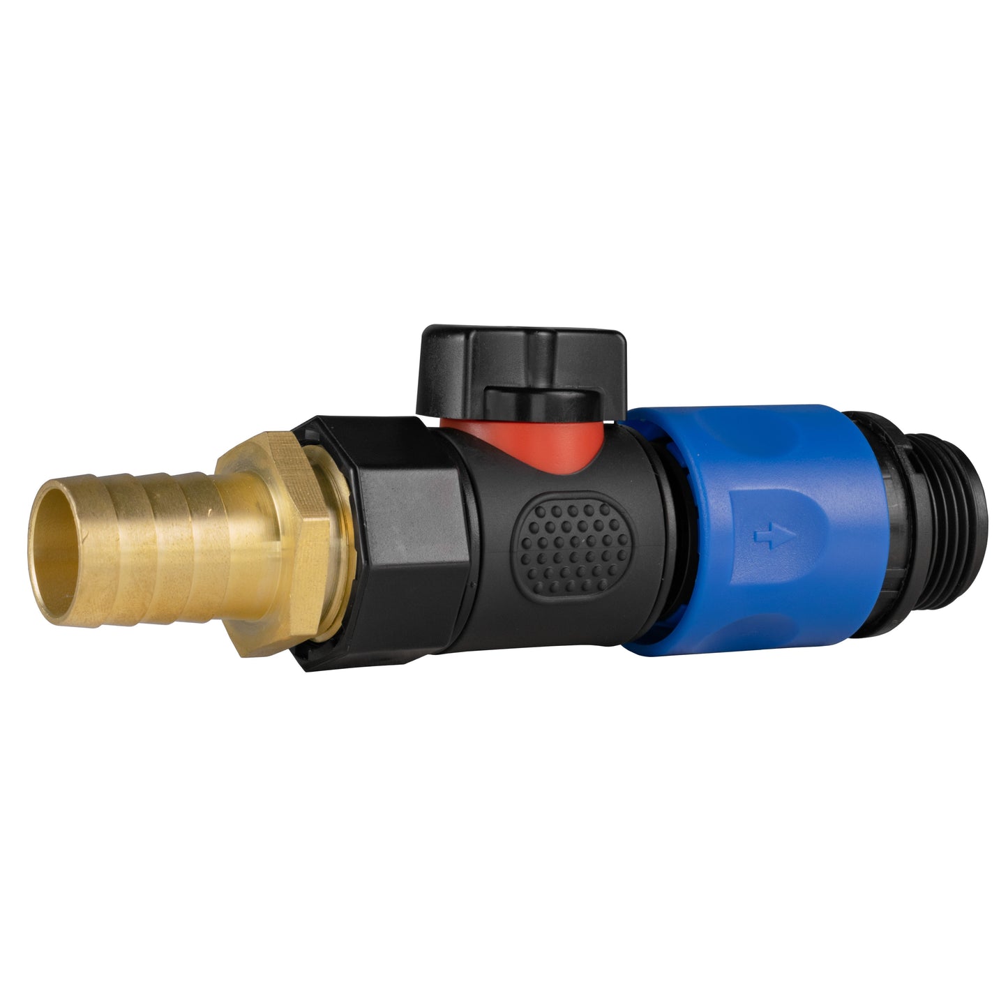 19mm Brass Barb with BSPF-Quick Connect Valve and Hose Connector 3/4in BSPM