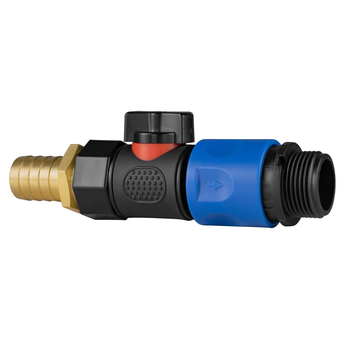 19mm Brass Barb with BSPF-Quick Connect Valve and Hose Connector 3/4in BSPM