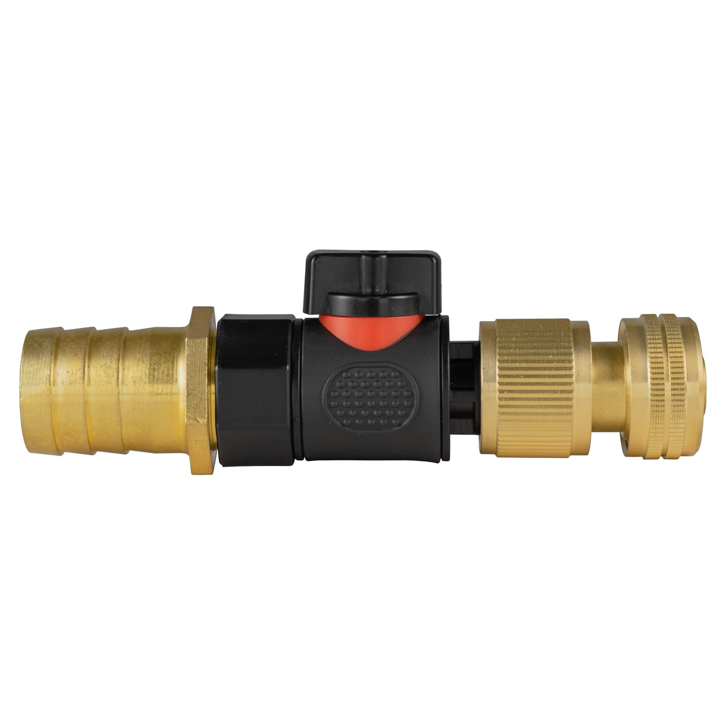 25mm Brass Barb with BSPF-Quick Connect Valve and Hose Connector Brass